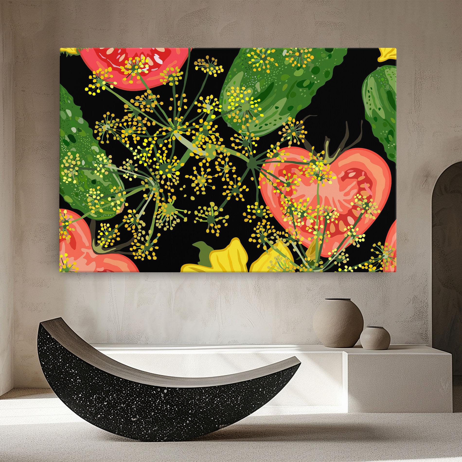 Obraz na Płótnie Heart Tomato mockup 8