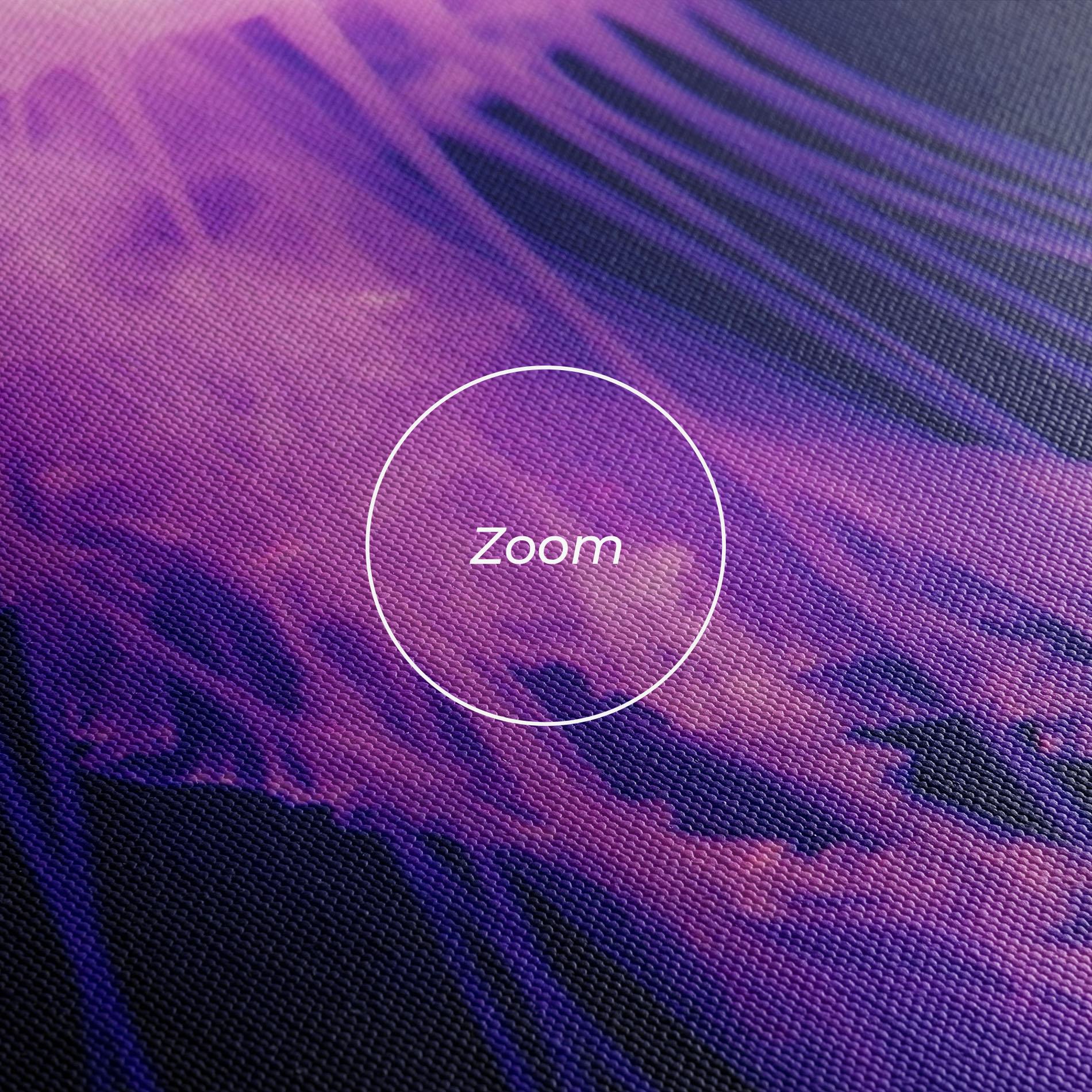 Obraz na Płótnie Light Purple Jellyfish mockup 3