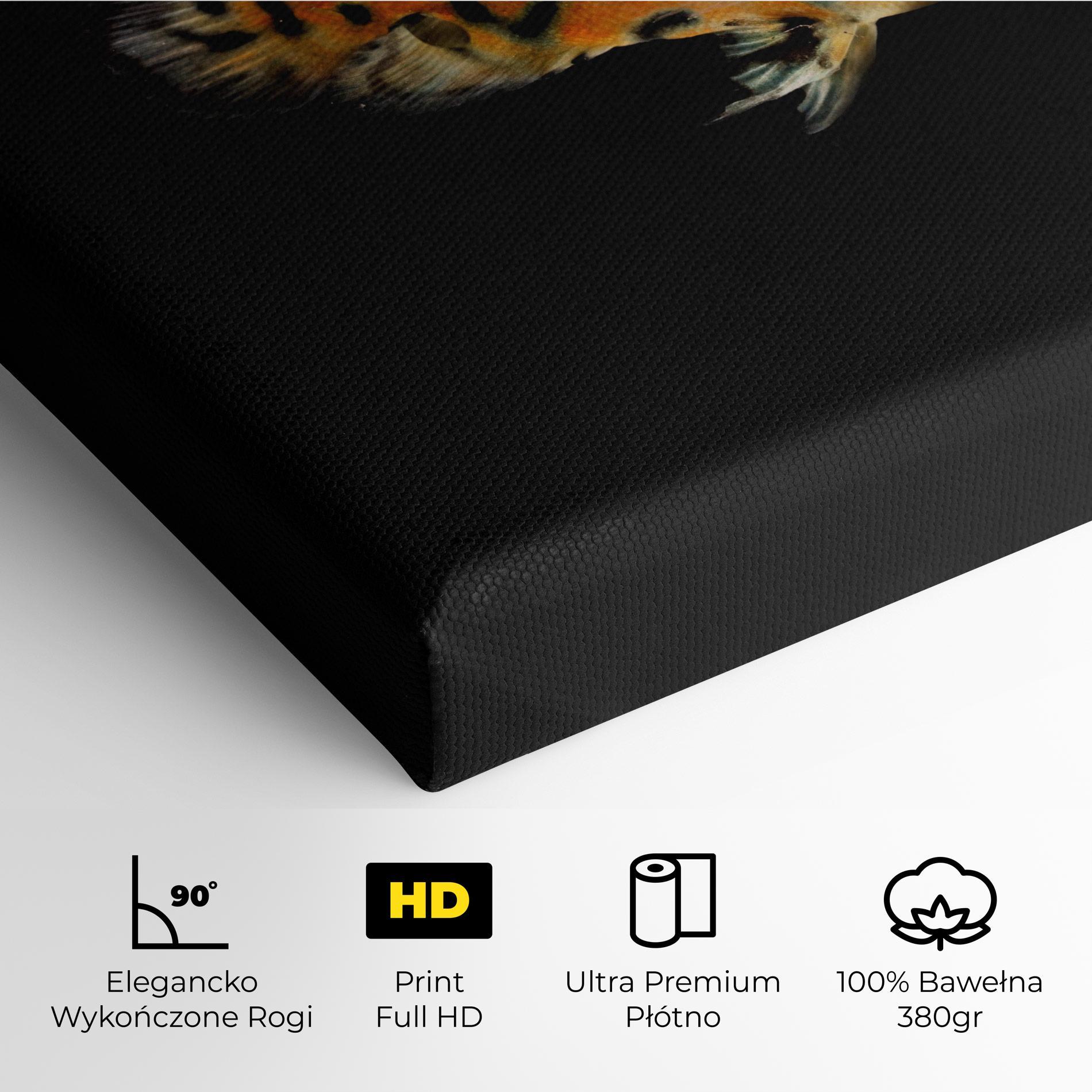 Obraz na Płótnie Cute Brown Fish mockup 4