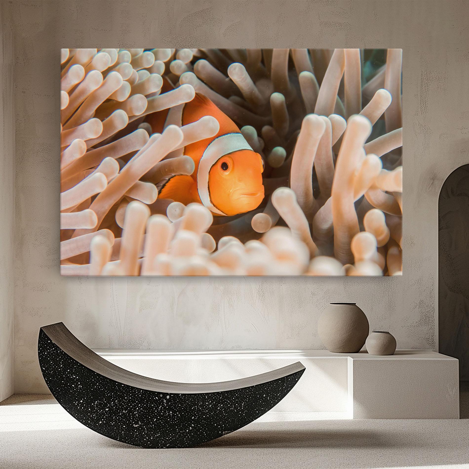 Obraz na Płótnie Cute Nemo mockup 8