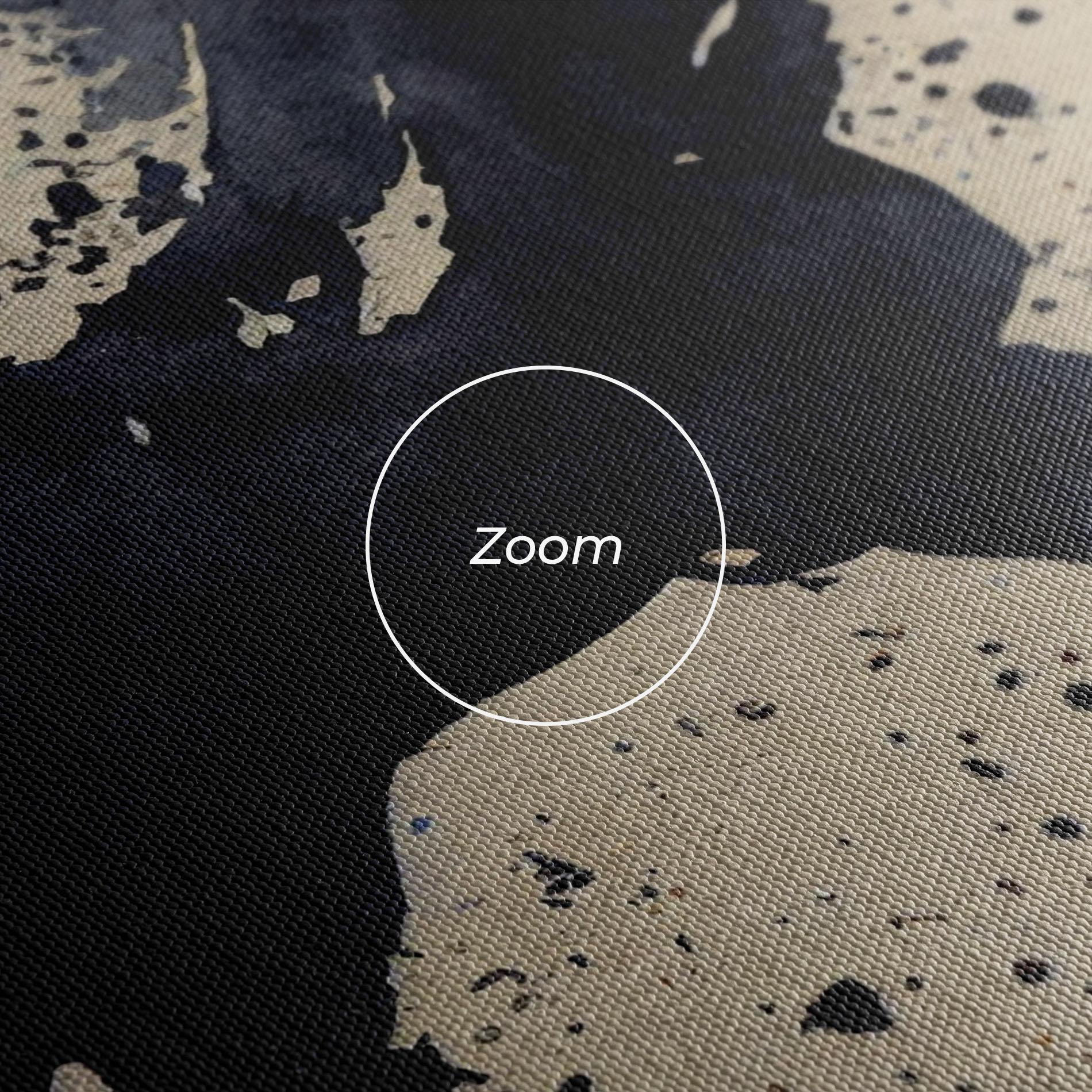 Obraz na Płótnie Watercolor Black Horse mockup 3