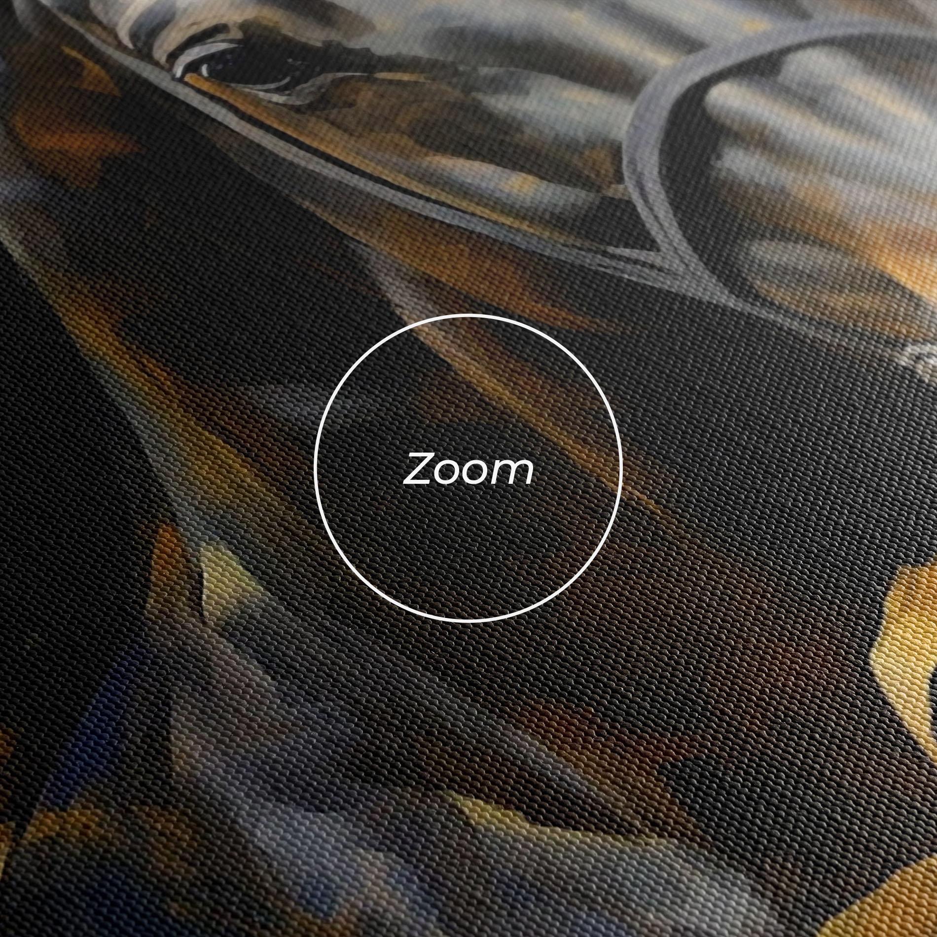 Obraz na Płótnie Yellow Roses Horse mockup 3