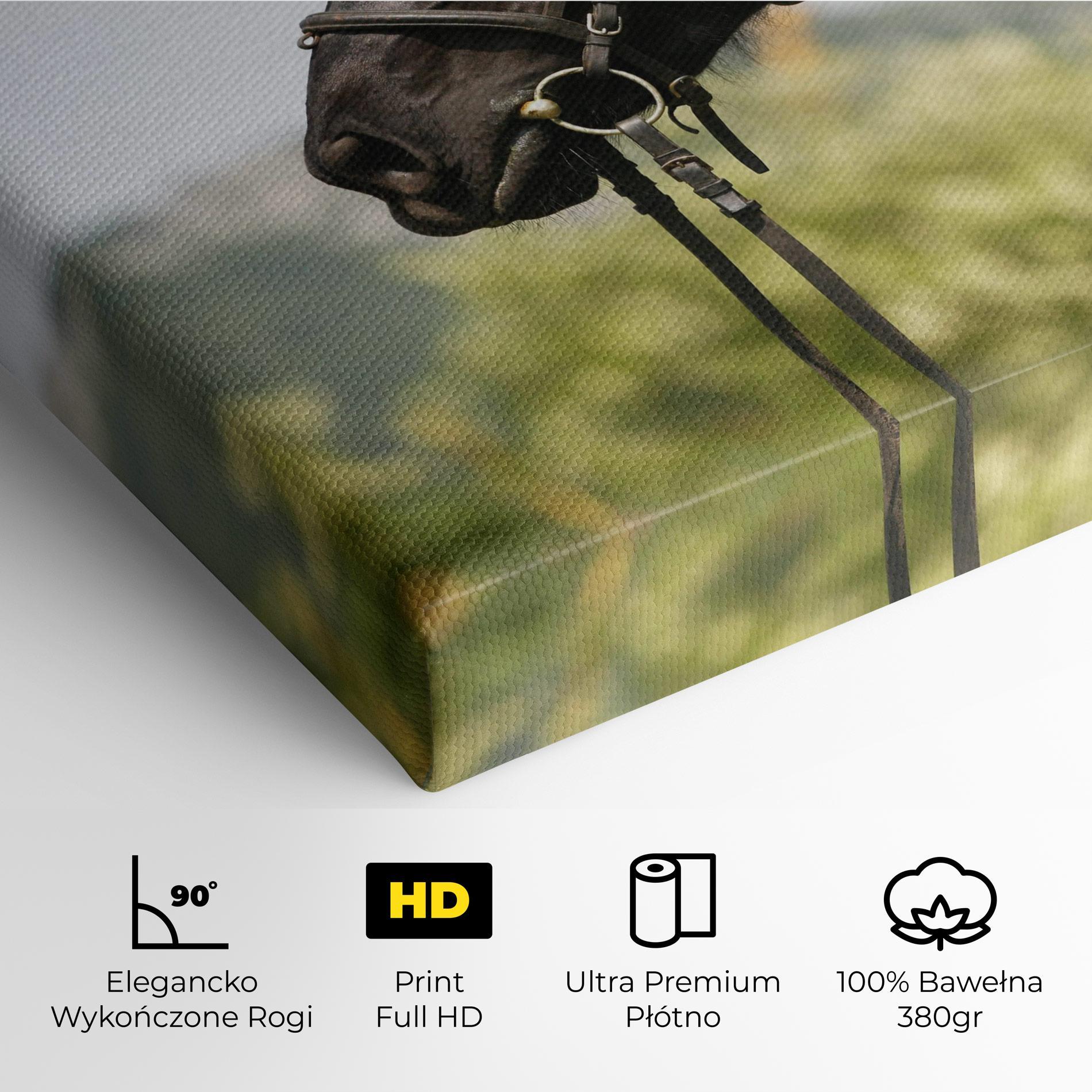 Obraz na Płótnie Big Ear Horse mockup 4