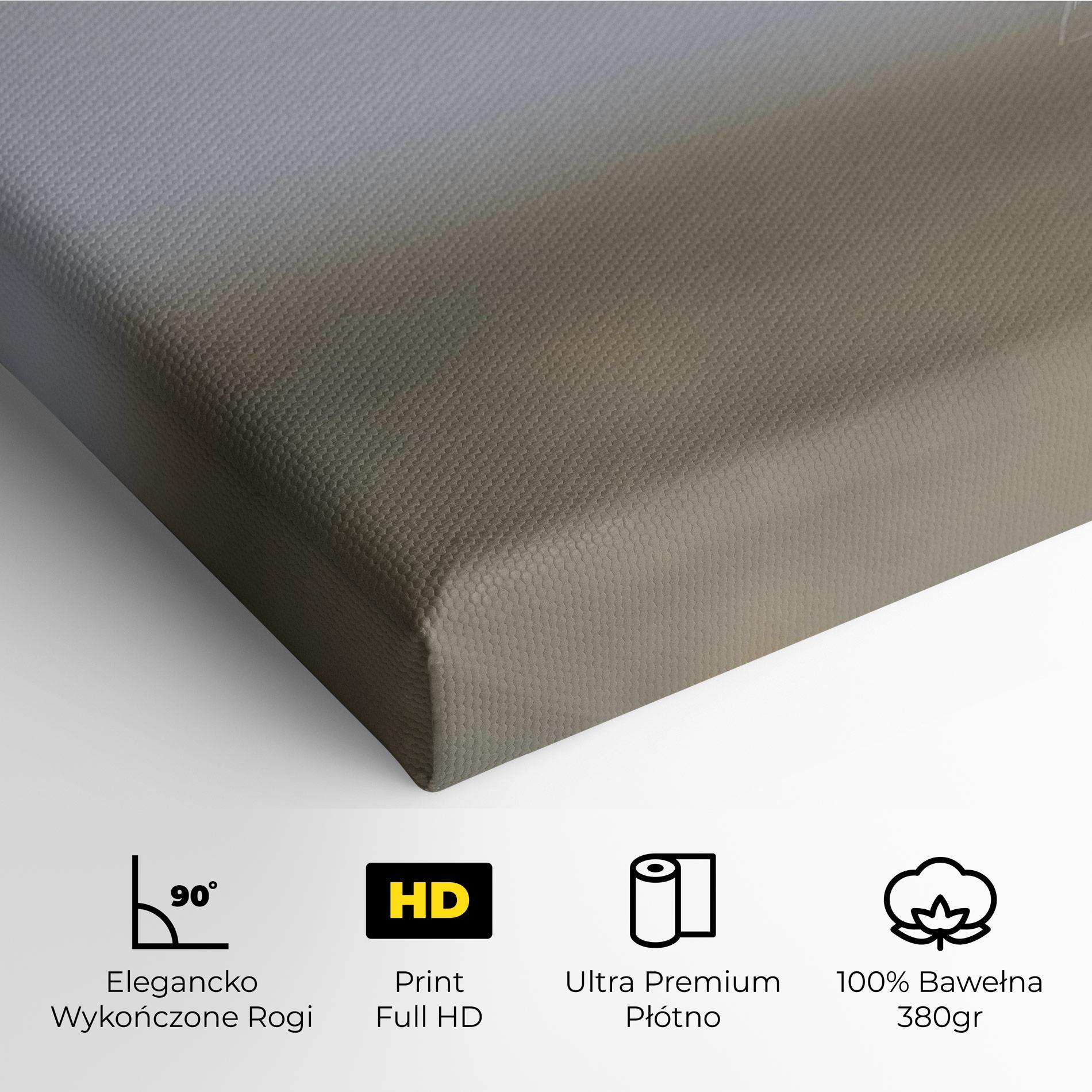 Obraz na Płótnie Brown White Dog mockup 4