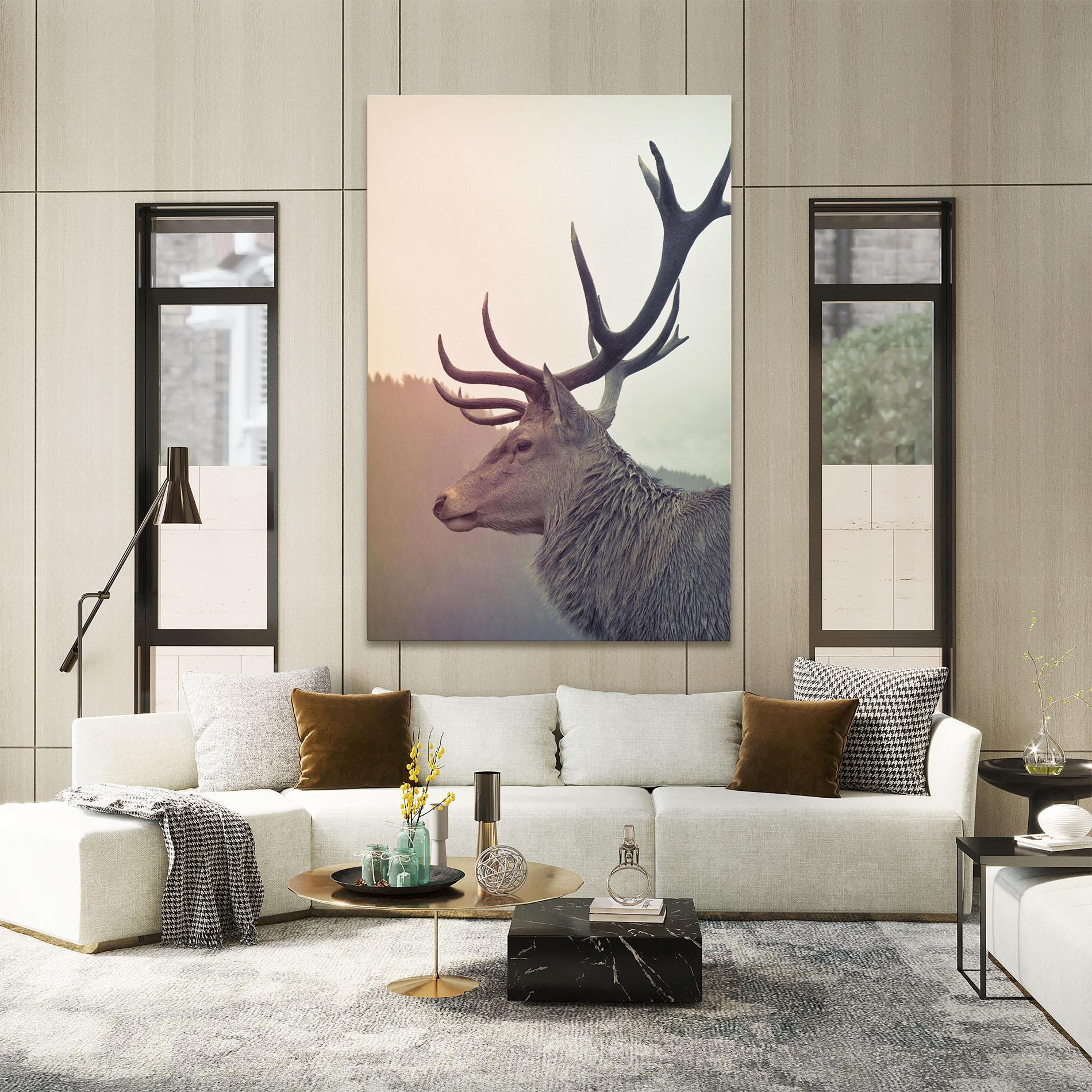 Obraz na Płótnie King Of The Forest mockup 2