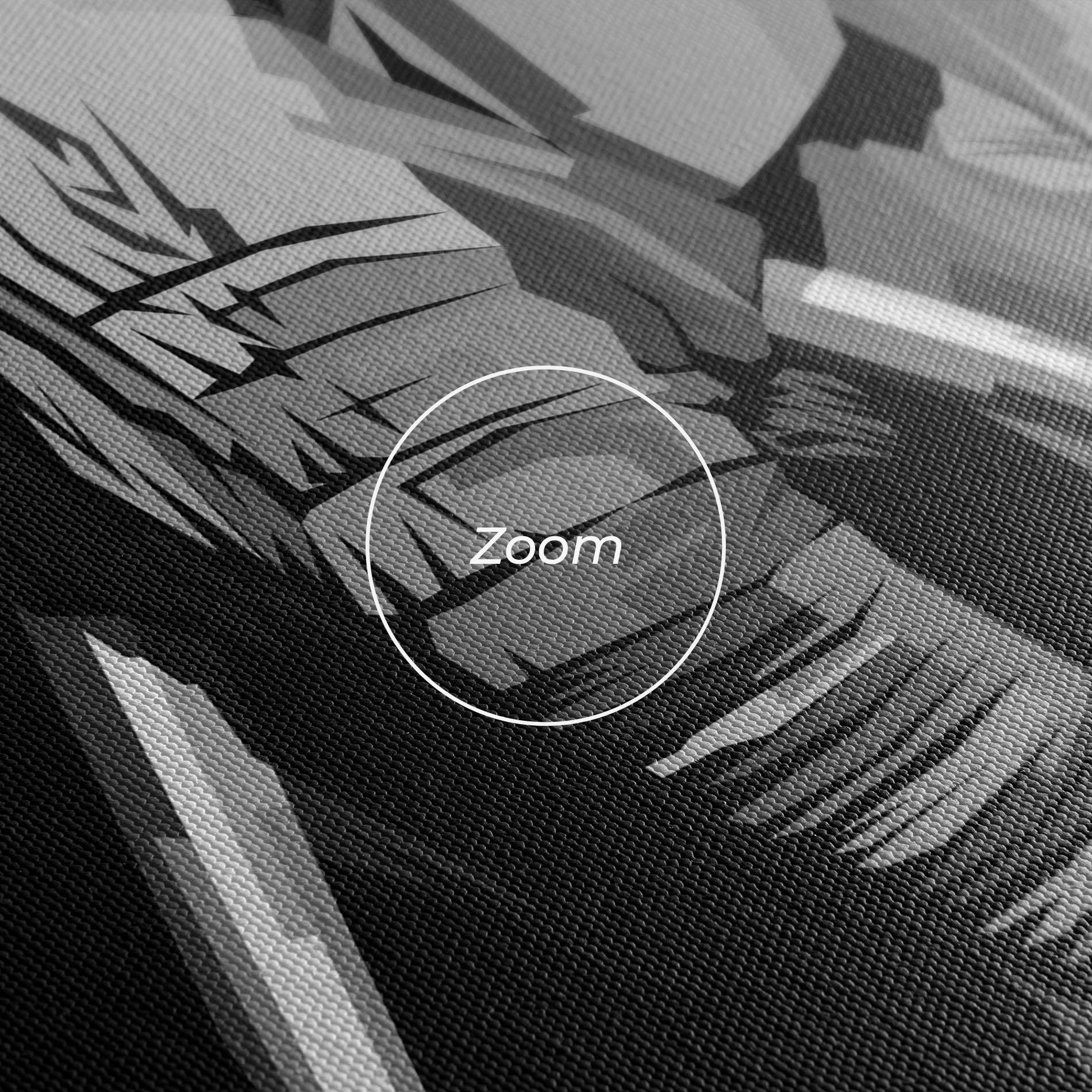 Obraz na Płótnie Beautiful Grey Elephant mockup 3