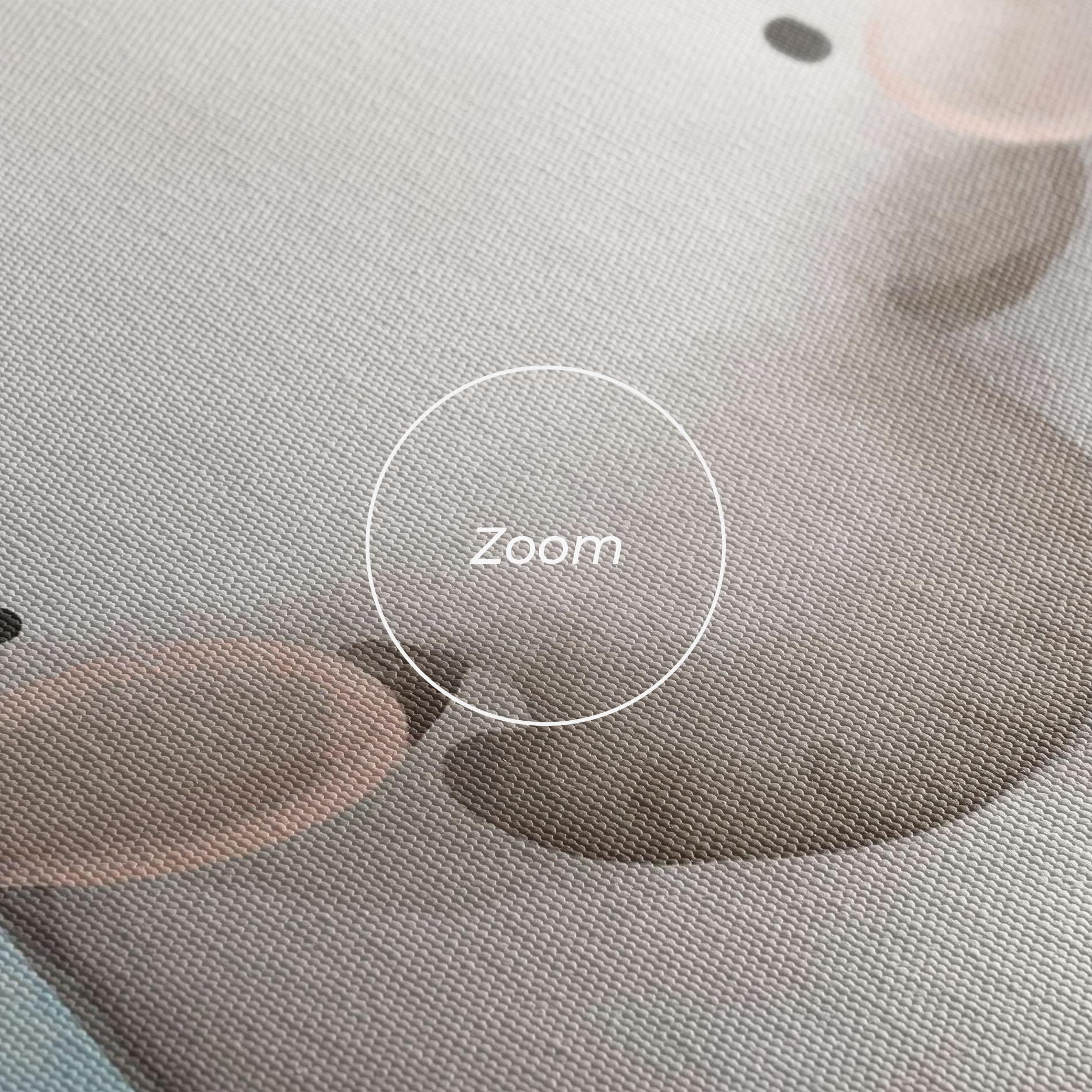 Obraz na Płótnie Elephant On Blue mockup 3