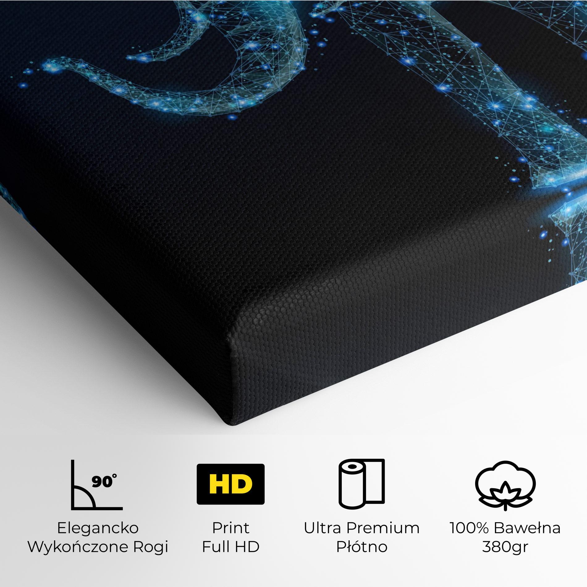 Obraz na Płótnie Digital Elephant mockup 4