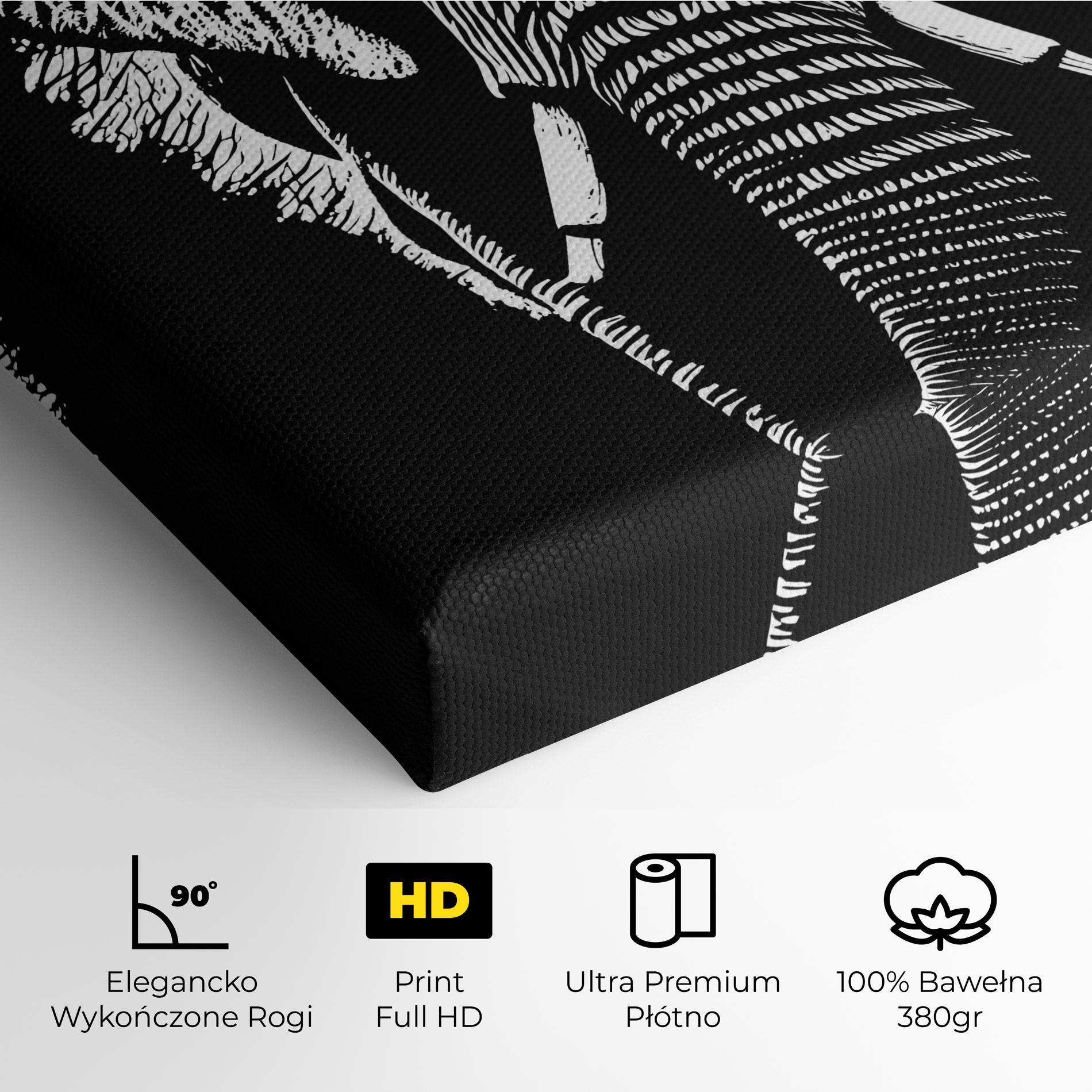 Obraz na Płótnie Elephant Drawing mockup 4