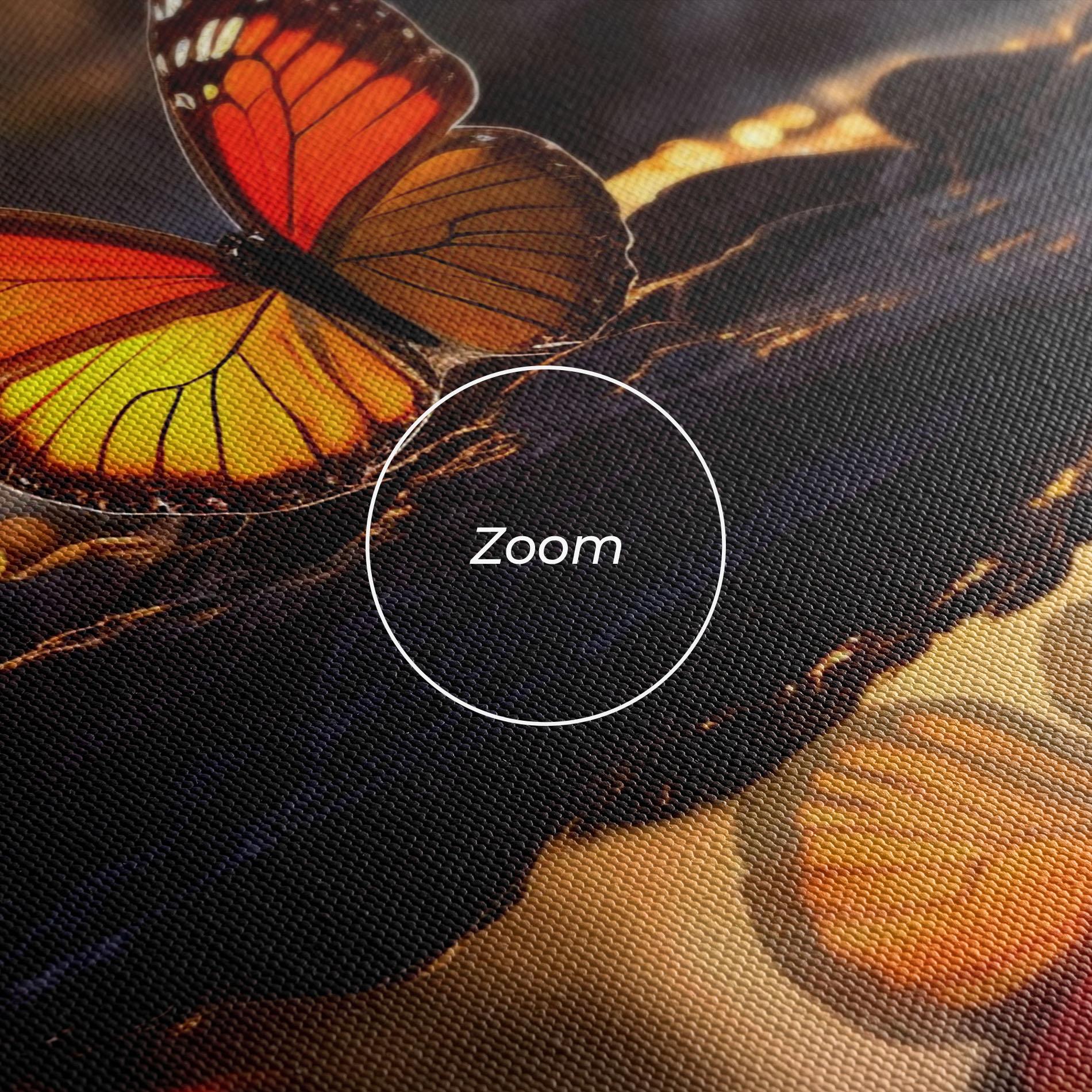 Obraz na Płótnie Sun Water Butterfly mockup 3