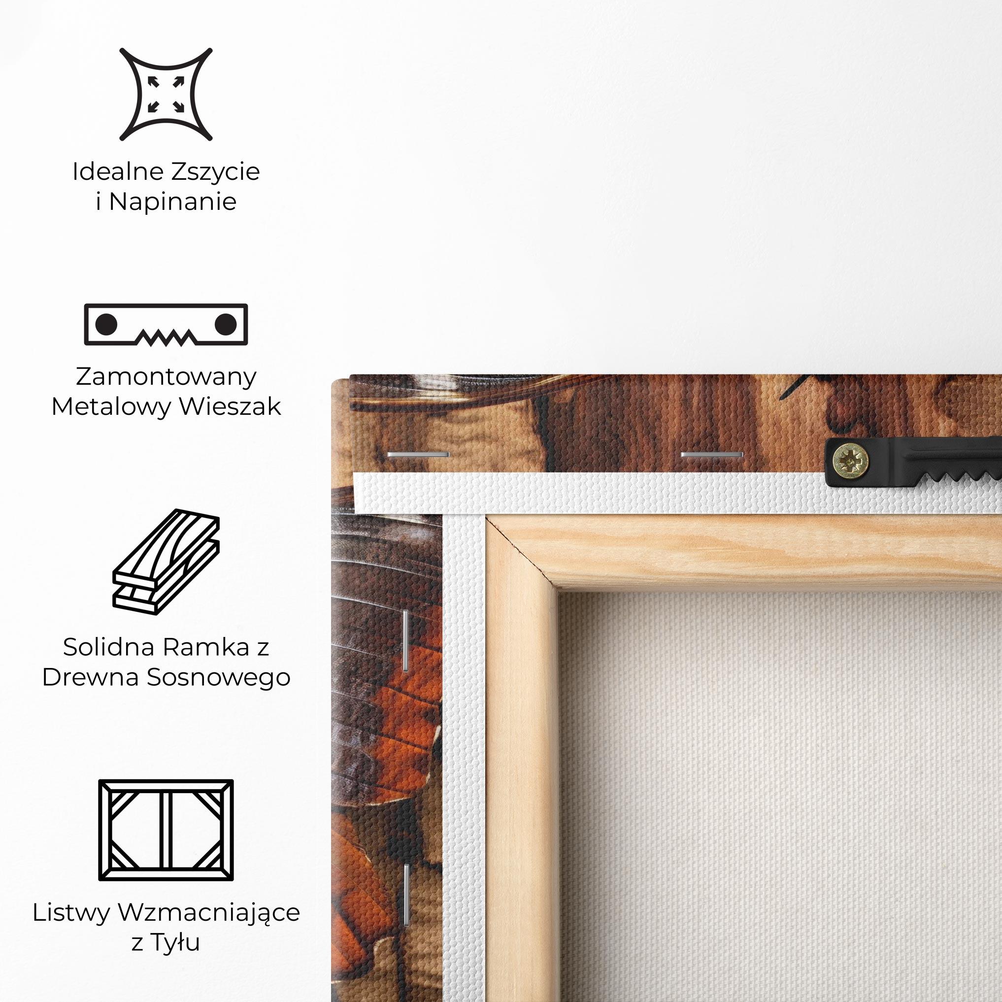 Obraz na Płótnie Brown Eyes Butterfly mockup 5