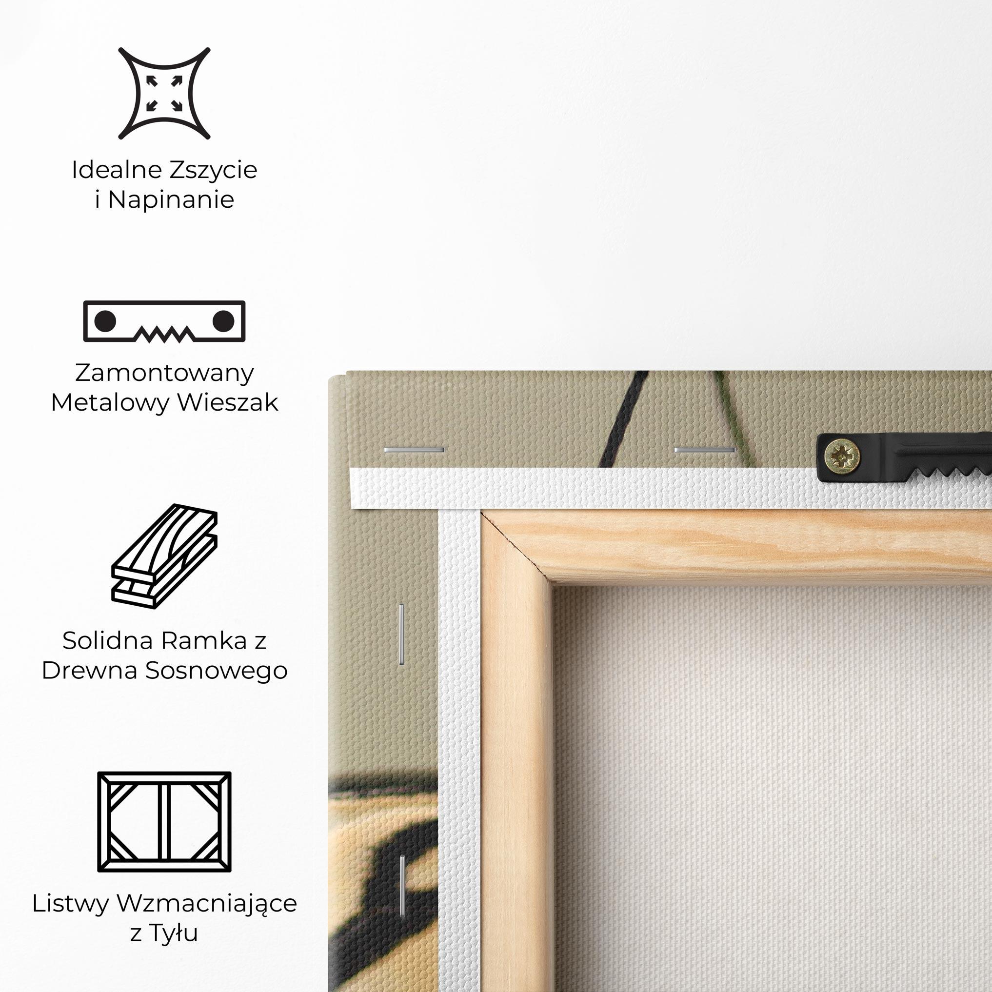 Obraz na Płótnie Close Up Cream Butterfly mockup 5