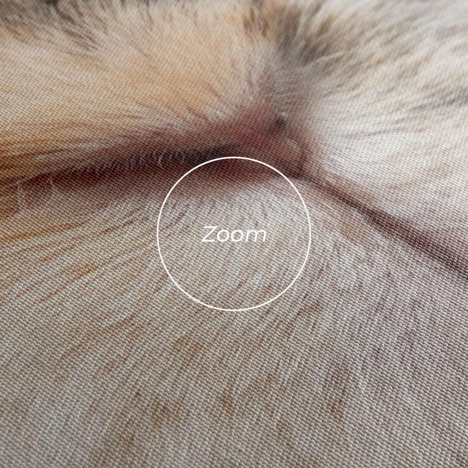 Obraz na Płótnie Close Up Bunny mockup 3