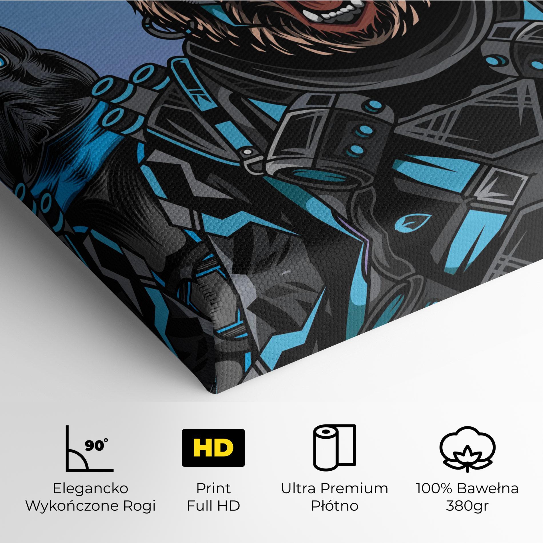 Obraz na Płótnie Bunny Bear mockup 4