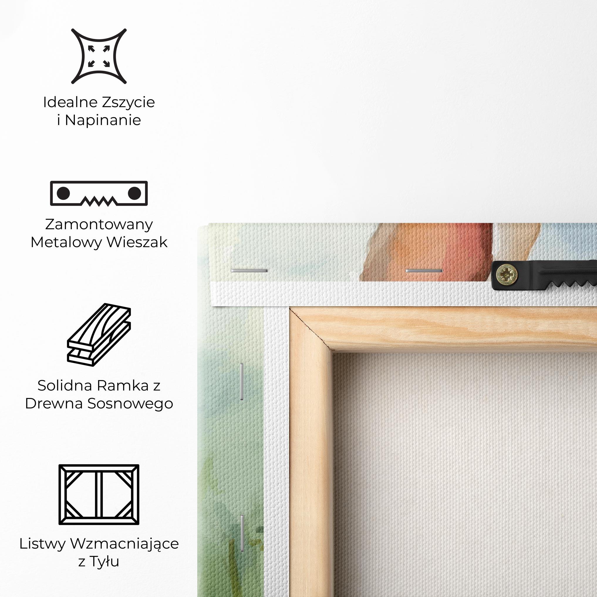 Obraz na Płótnie Brown Cream Bunny mockup 5