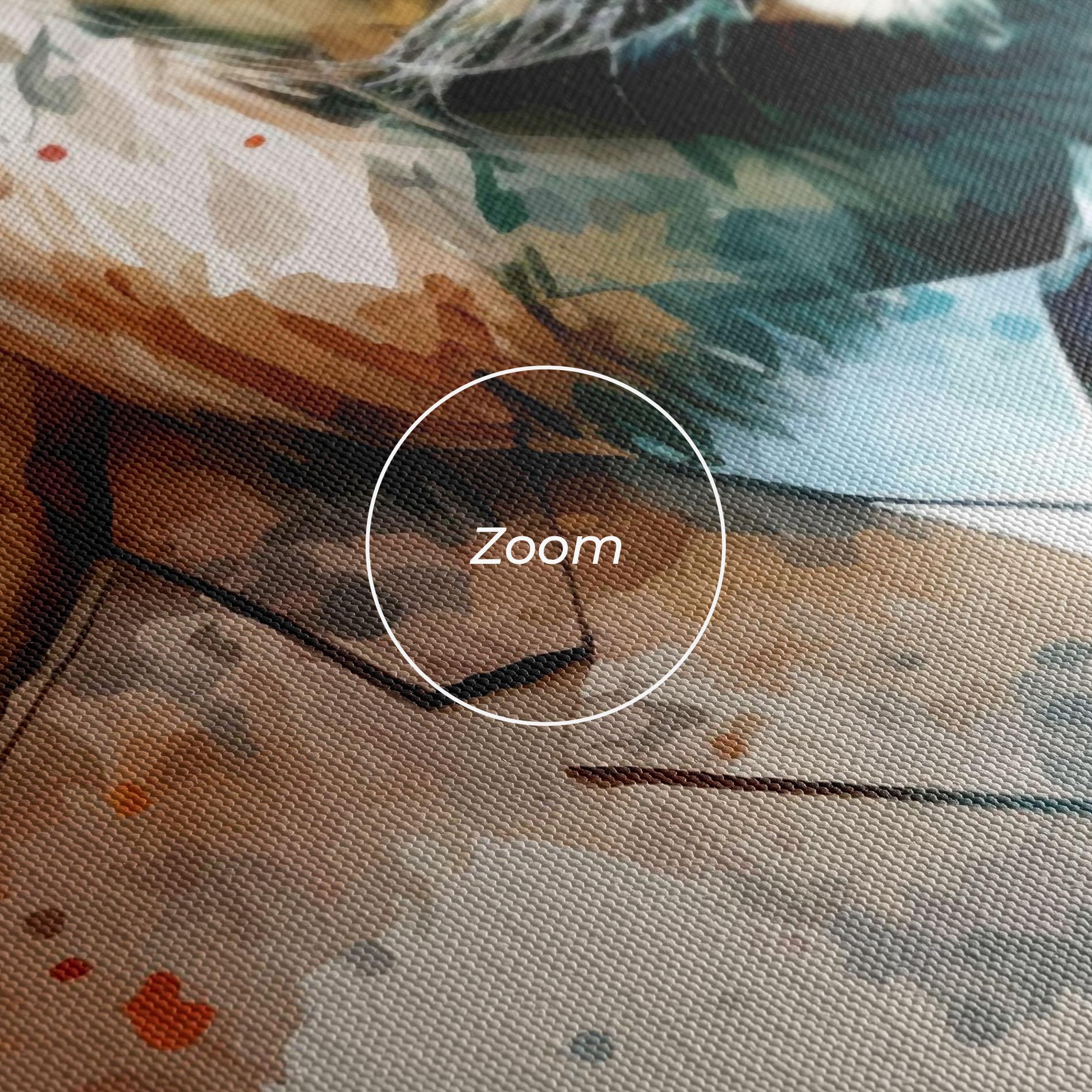 Obraz na Płótnie Brown Suit Lion mockup 3