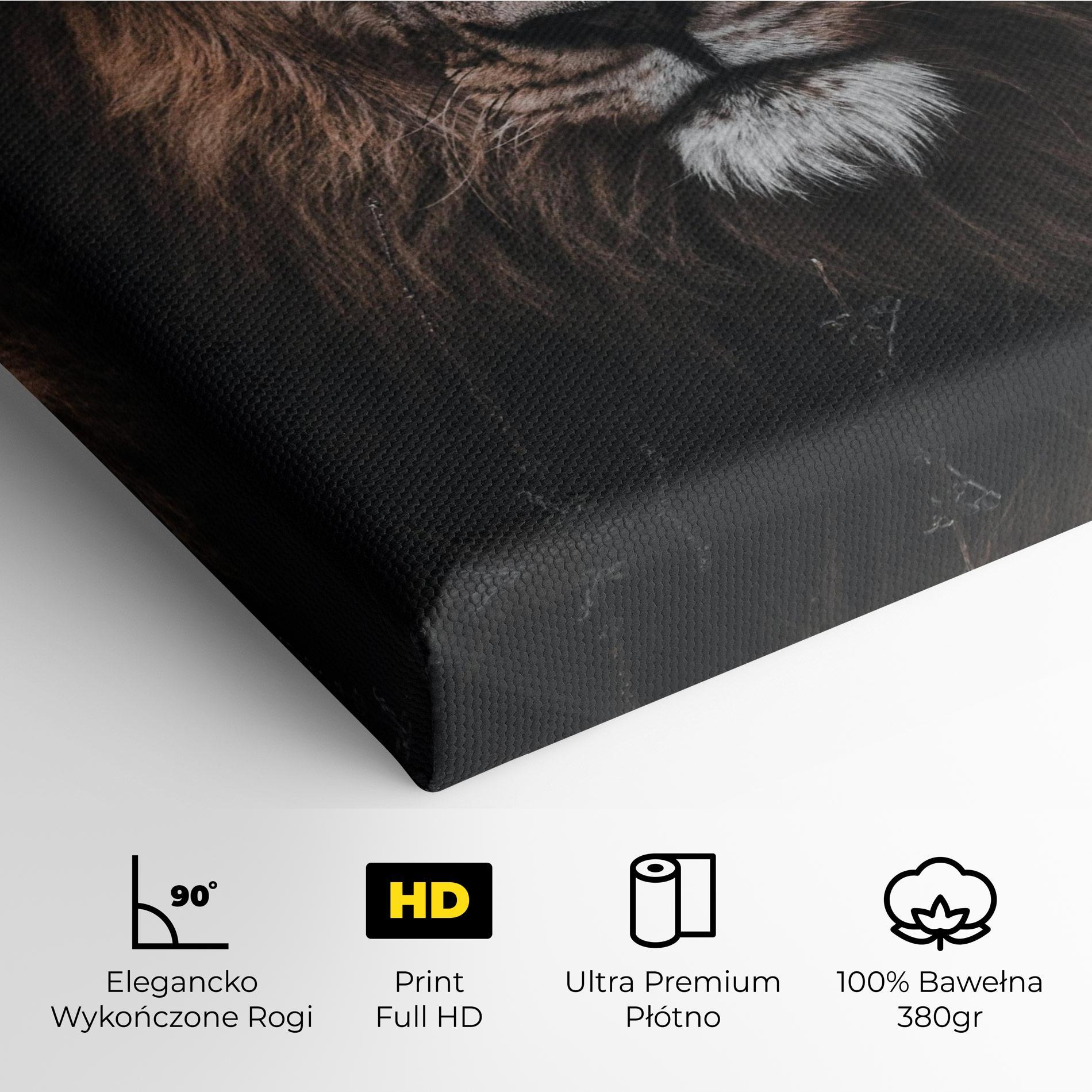 Obraz na Płótnie Jungle King mockup 4