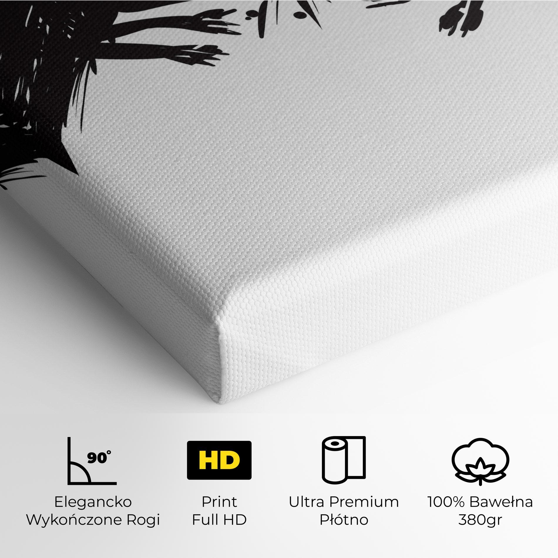 Obraz na Płótnie Black Wolves mockup 4