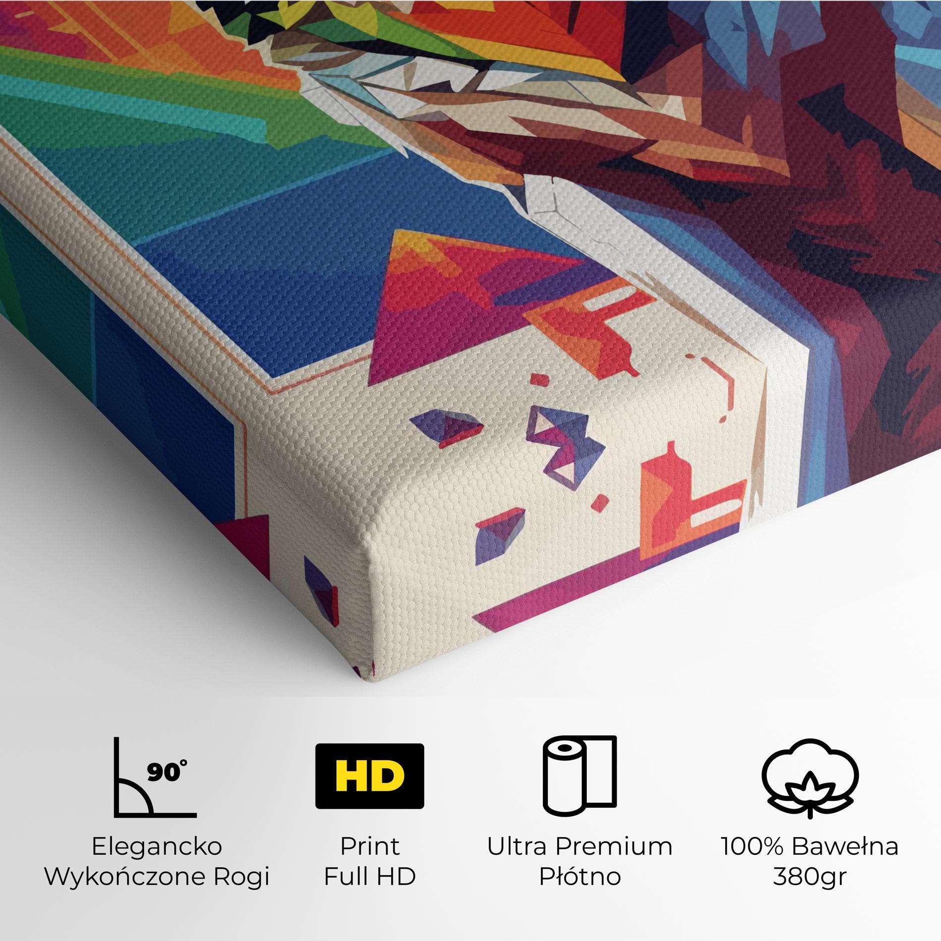 Obraz na Płótnie Wolf Character mockup 4