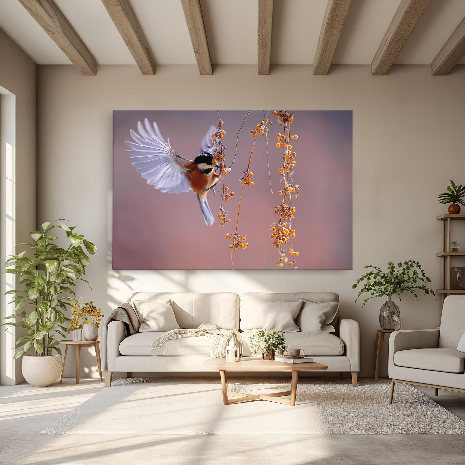 Obraz na Płótnie Woodpecker mockup 6