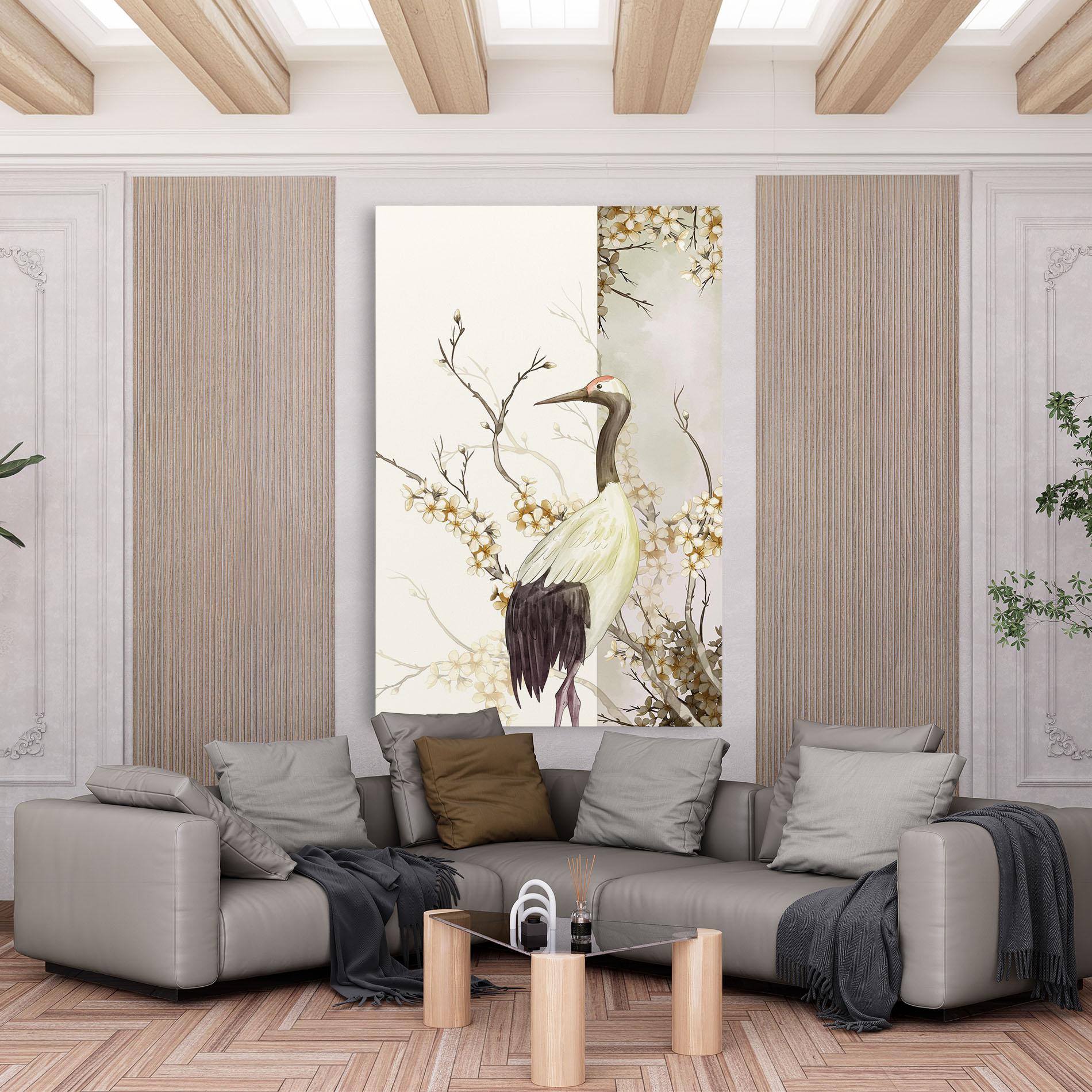 Obraz na Płótnie Asian Bird mockup 6