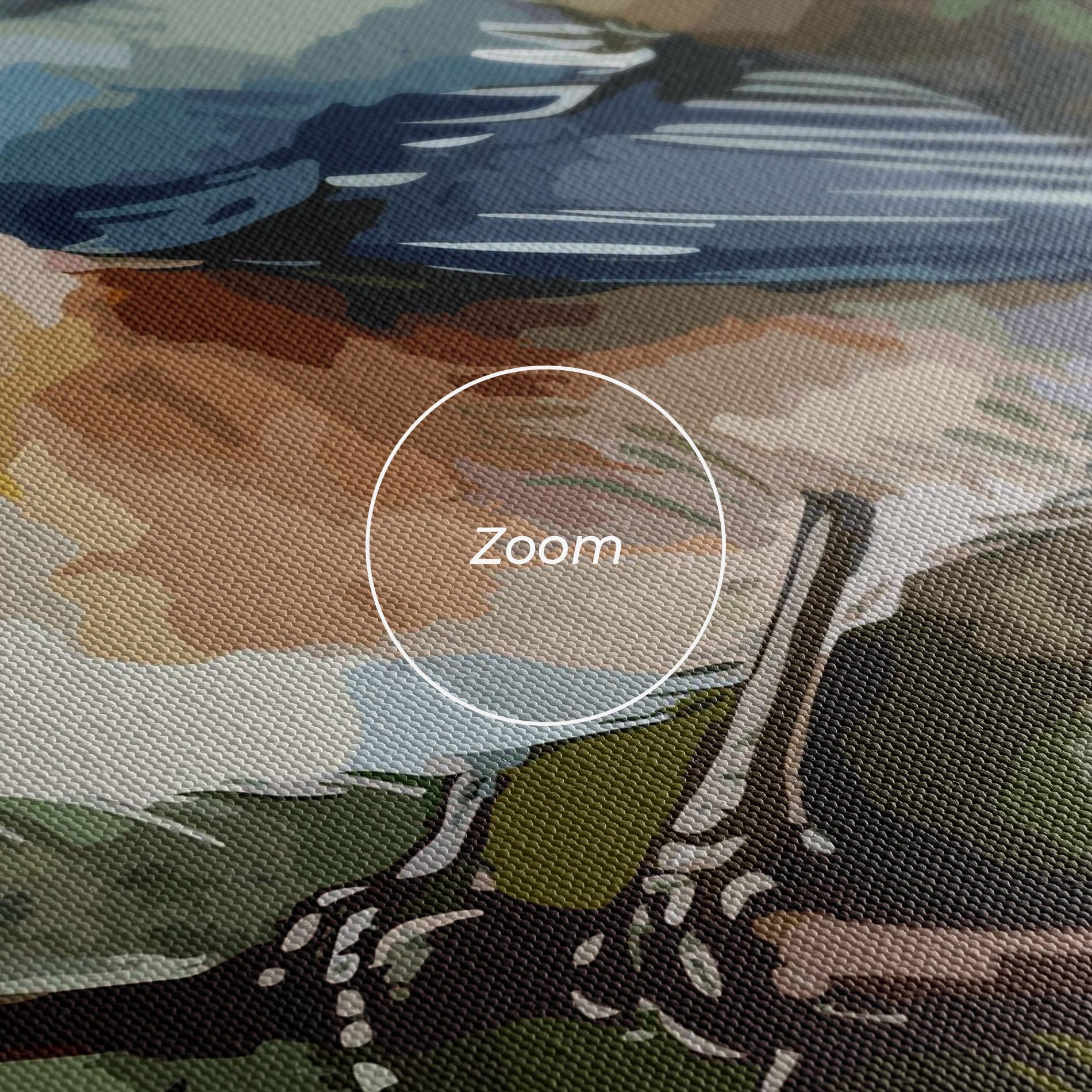 Obraz na Płótnie Blue Pretty Bird mockup 3