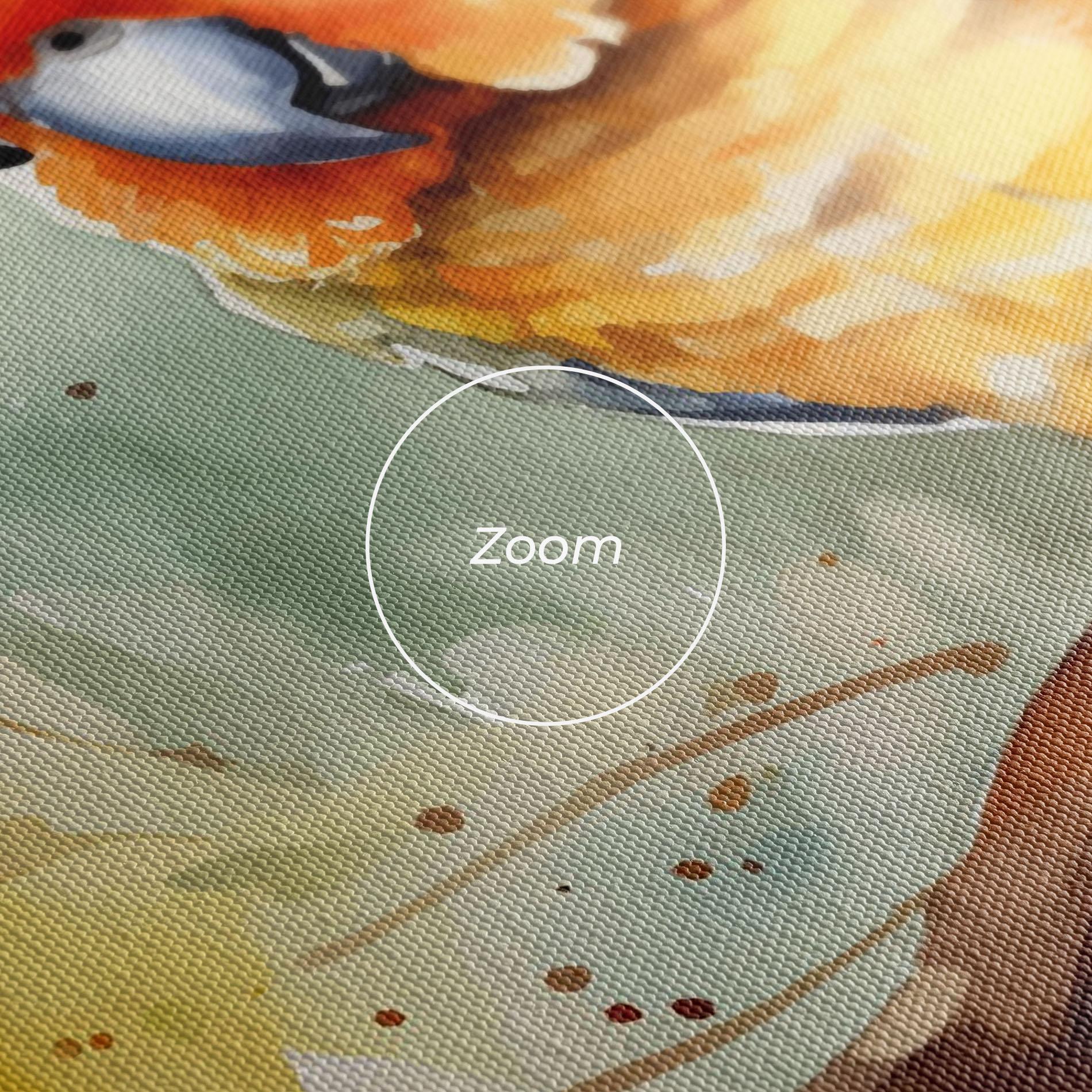 Obraz na Płótnie Cute Baby Parrot mockup 3