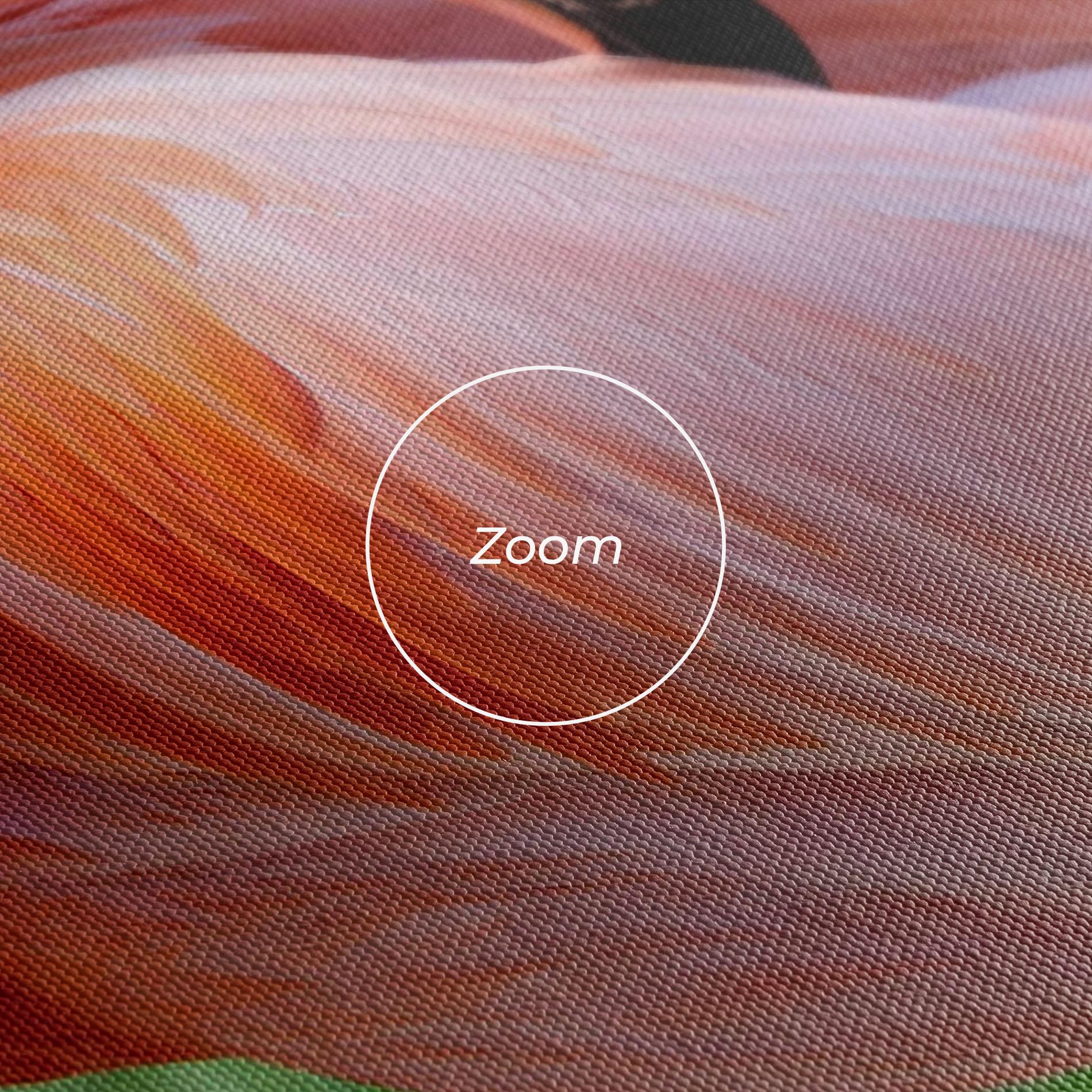 Obraz na Płótnie Red Flamingo mockup 3