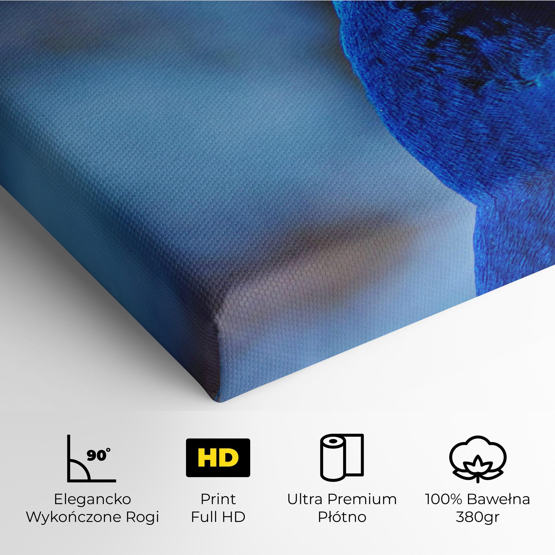 Obraz na Płótnie Blue Bird mockup 4
