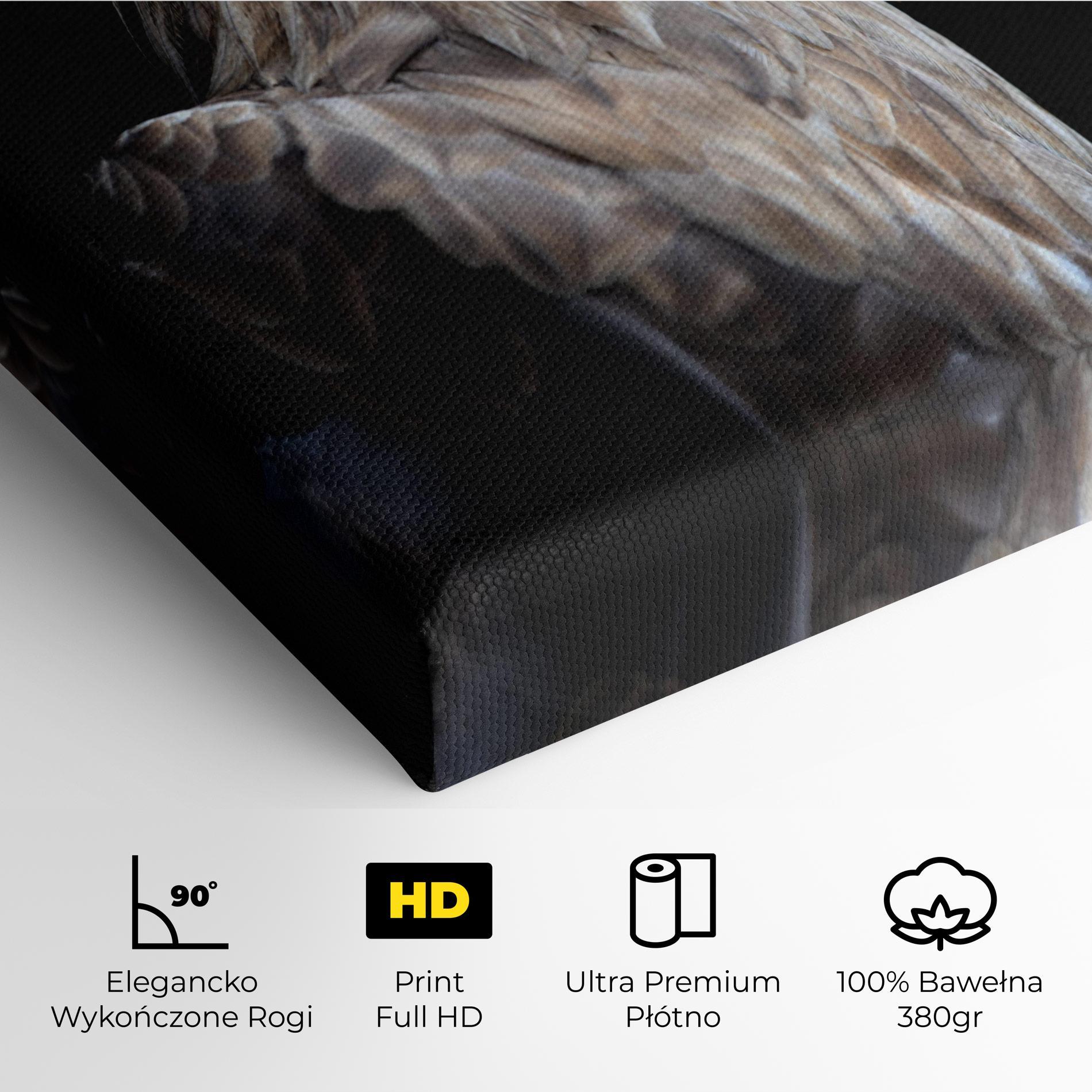 Obraz na Płótnie Close Up Eagle mockup 4