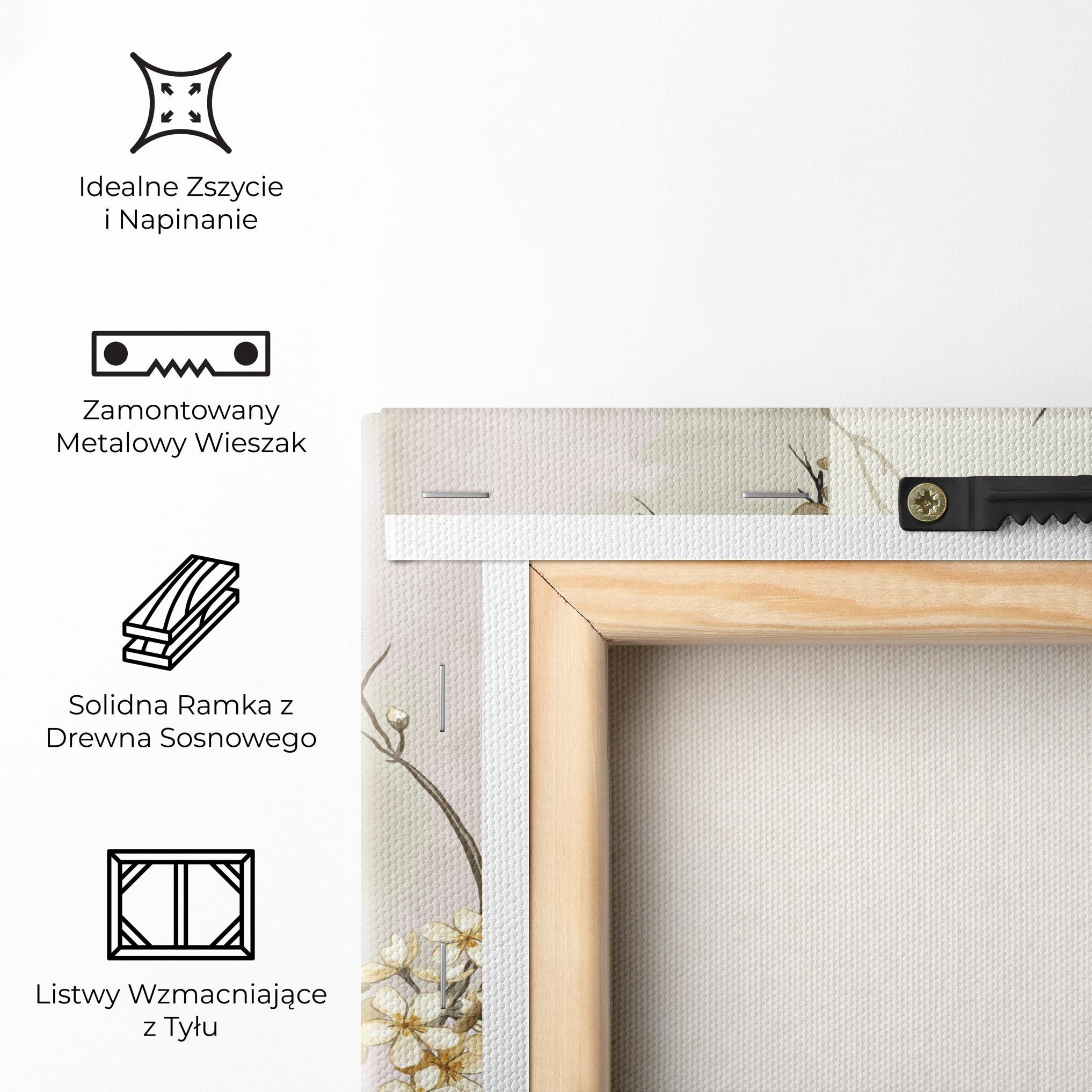 Obraz na Płótnie Asian Bird mockup 5