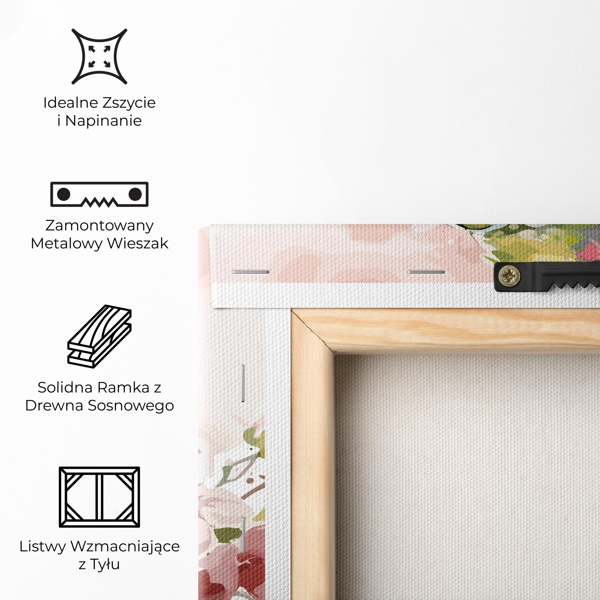 Obraz na Płótnie Beautiful Parrot mockup 5