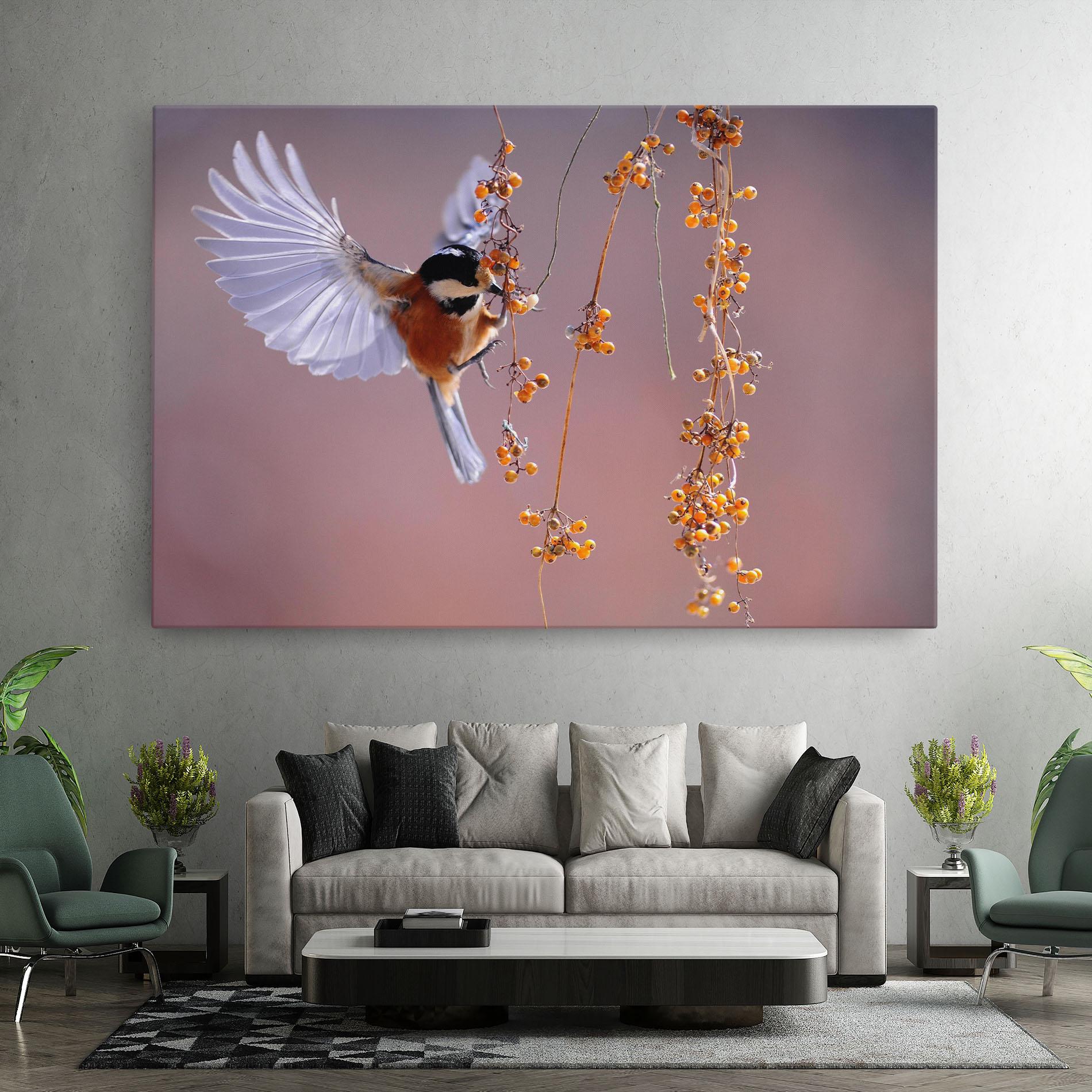 Obraz na Płótnie Woodpecker mockup 7