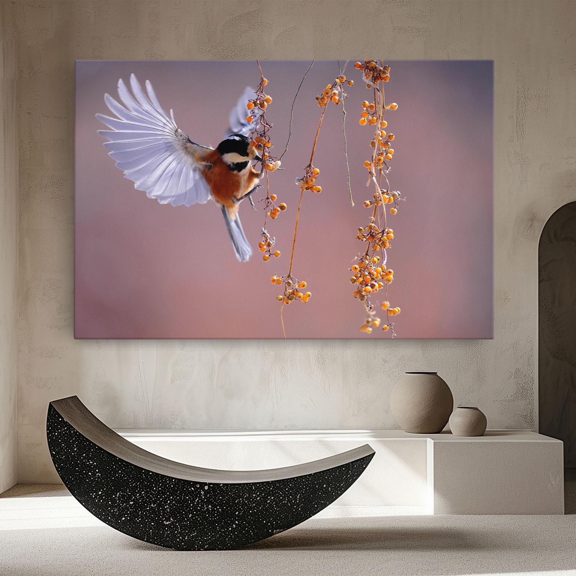 Obraz na Płótnie Woodpecker mockup 8