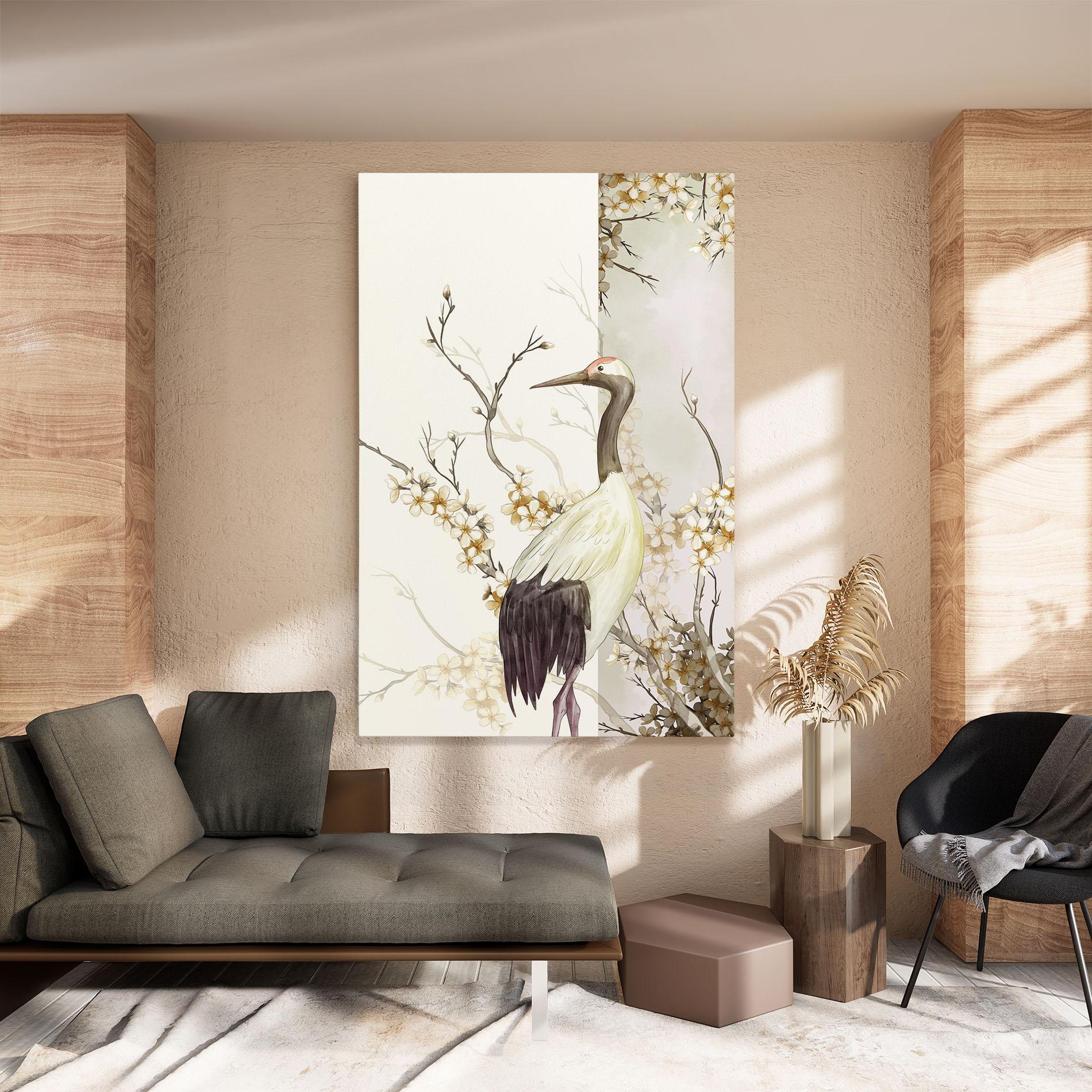 Obraz na Płótnie Asian Bird mockup 8