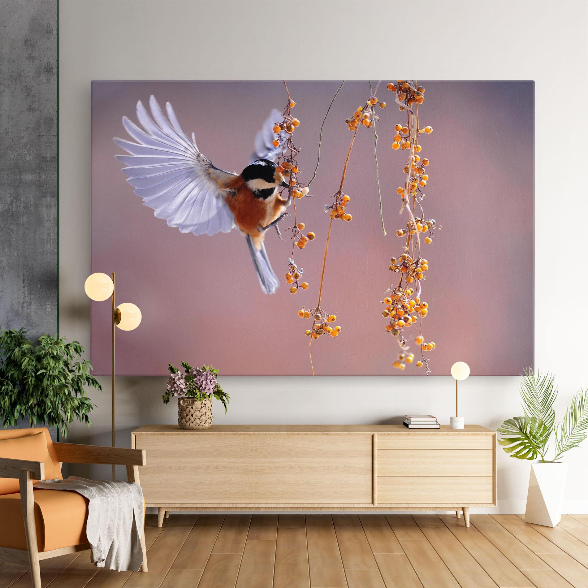 Obraz na Płótnie Woodpecker mockup 9