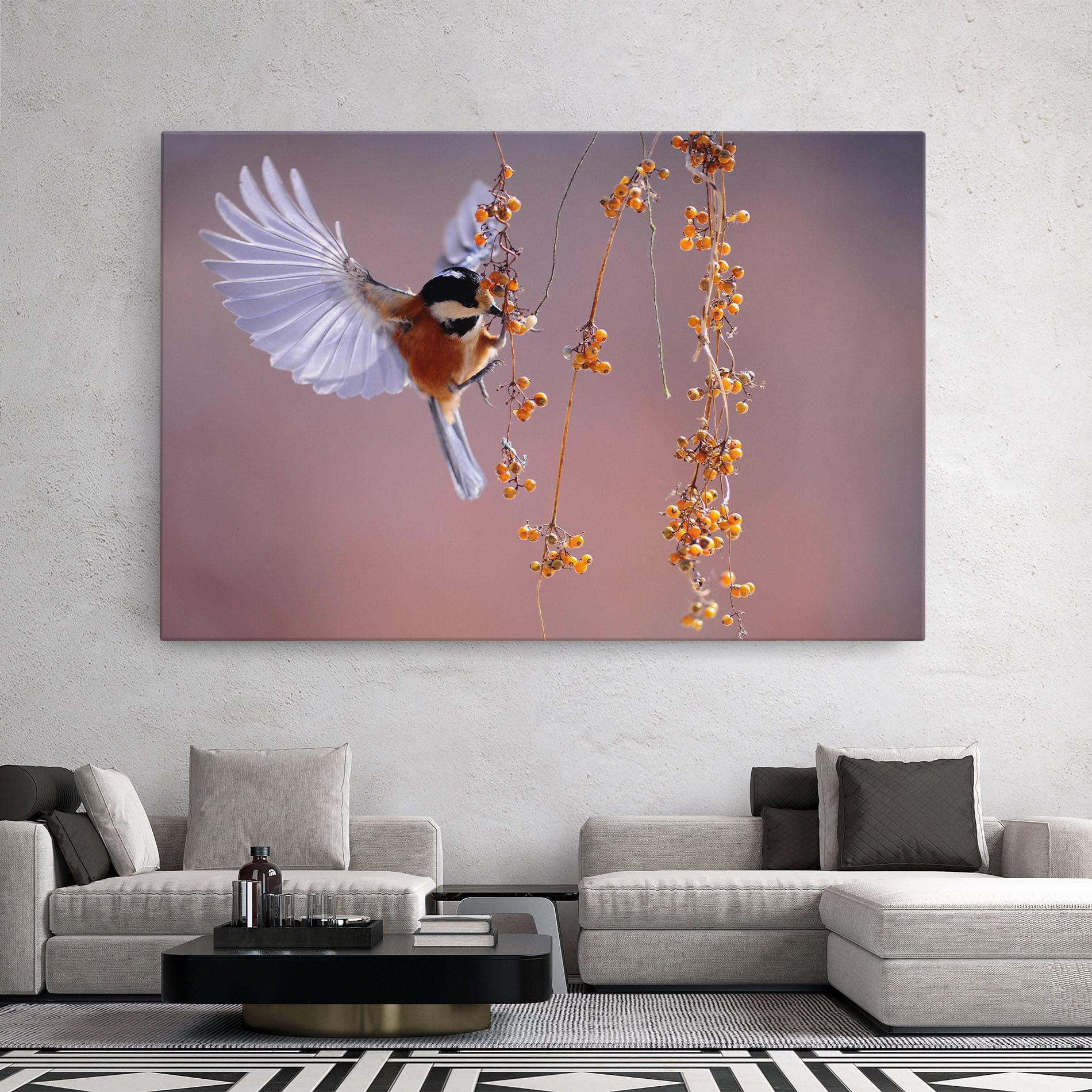 Obraz na Płótnie Woodpecker mockup 2