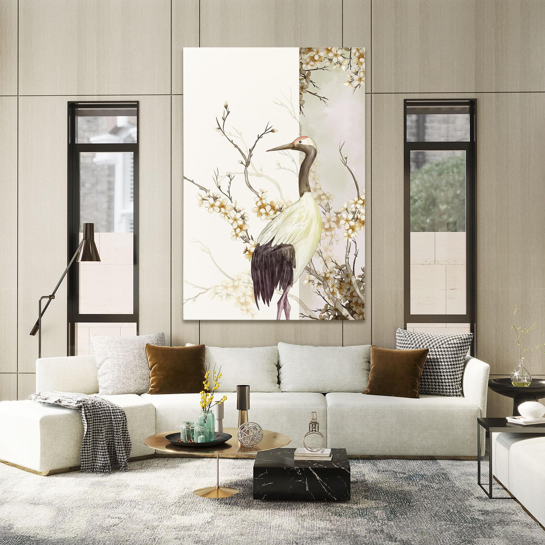 Obraz na Płótnie Asian Bird mockup 2