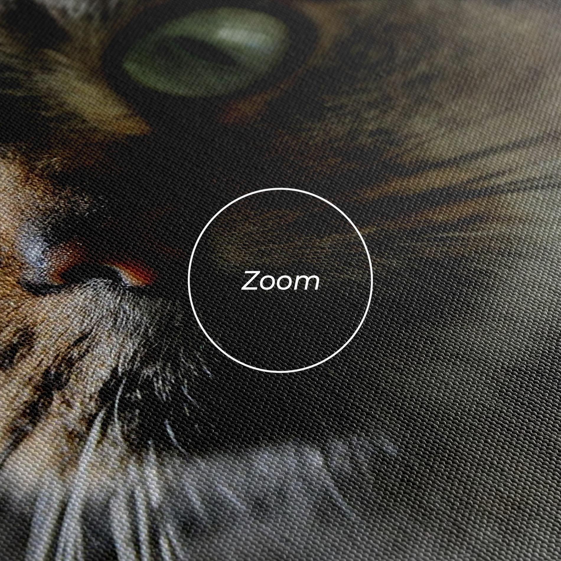 Obraz na Płótnie Playful Cat mockup 3