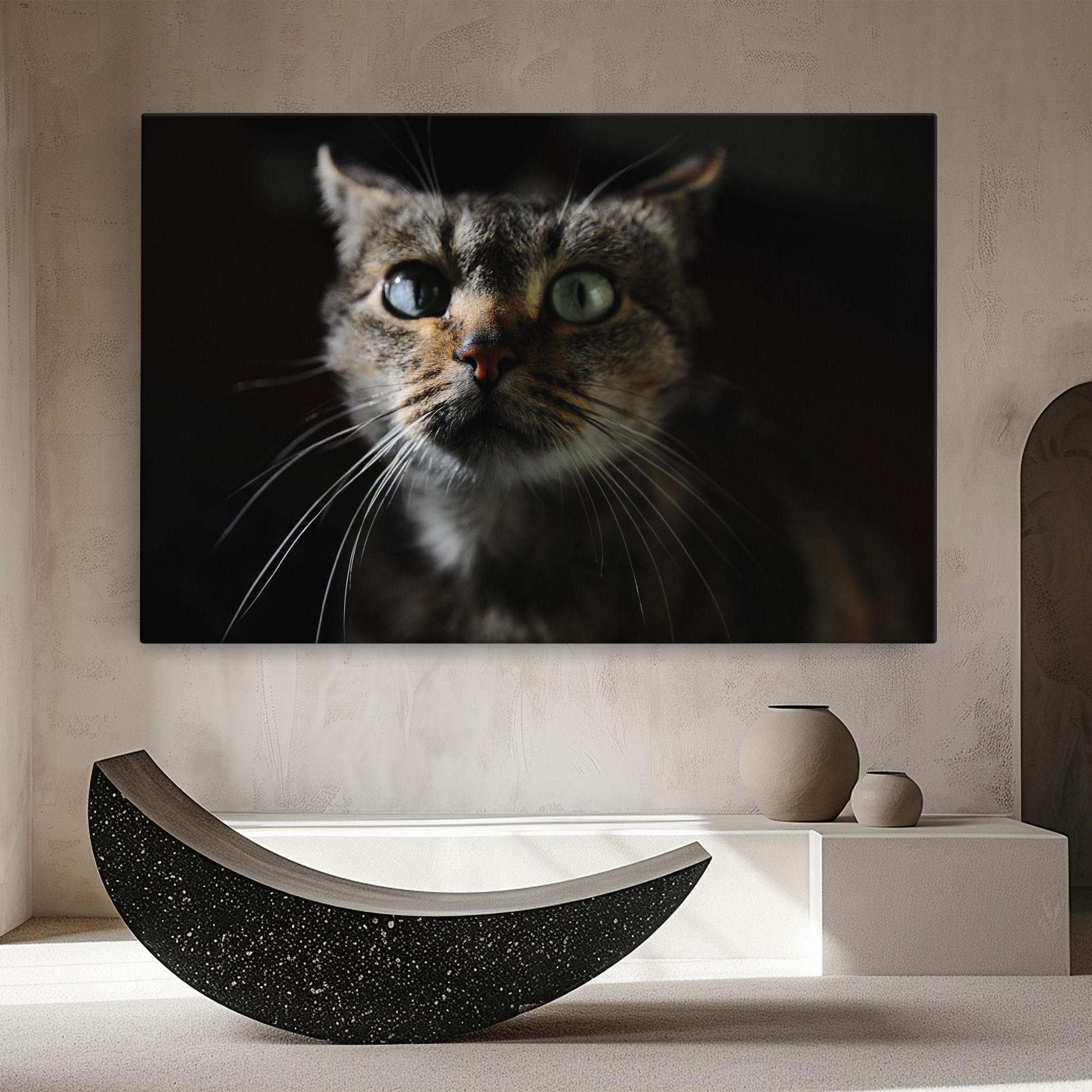 Obraz na Płótnie Playful Cat mockup 8