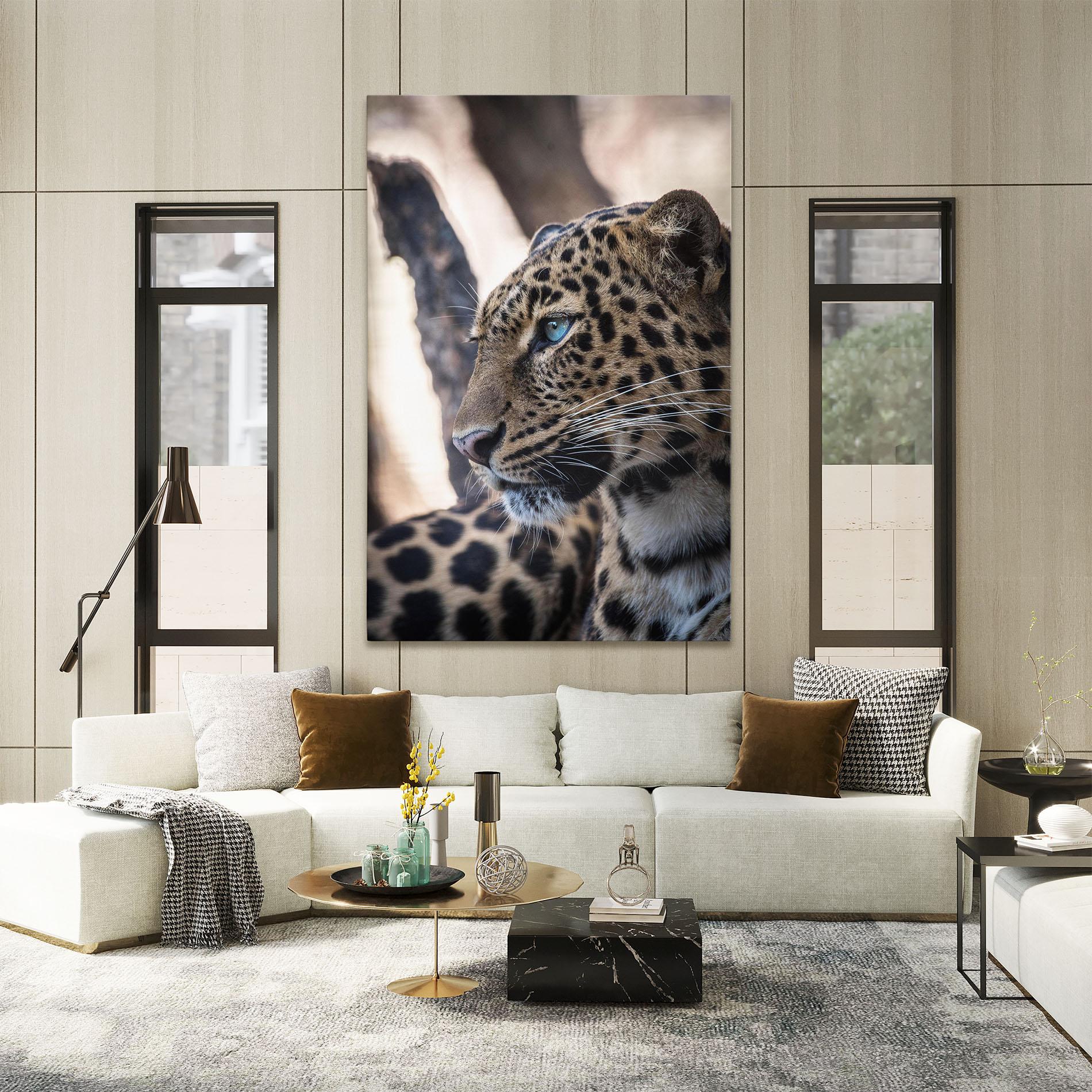 Obraz na Płótnie Blue Tiger mockup 2