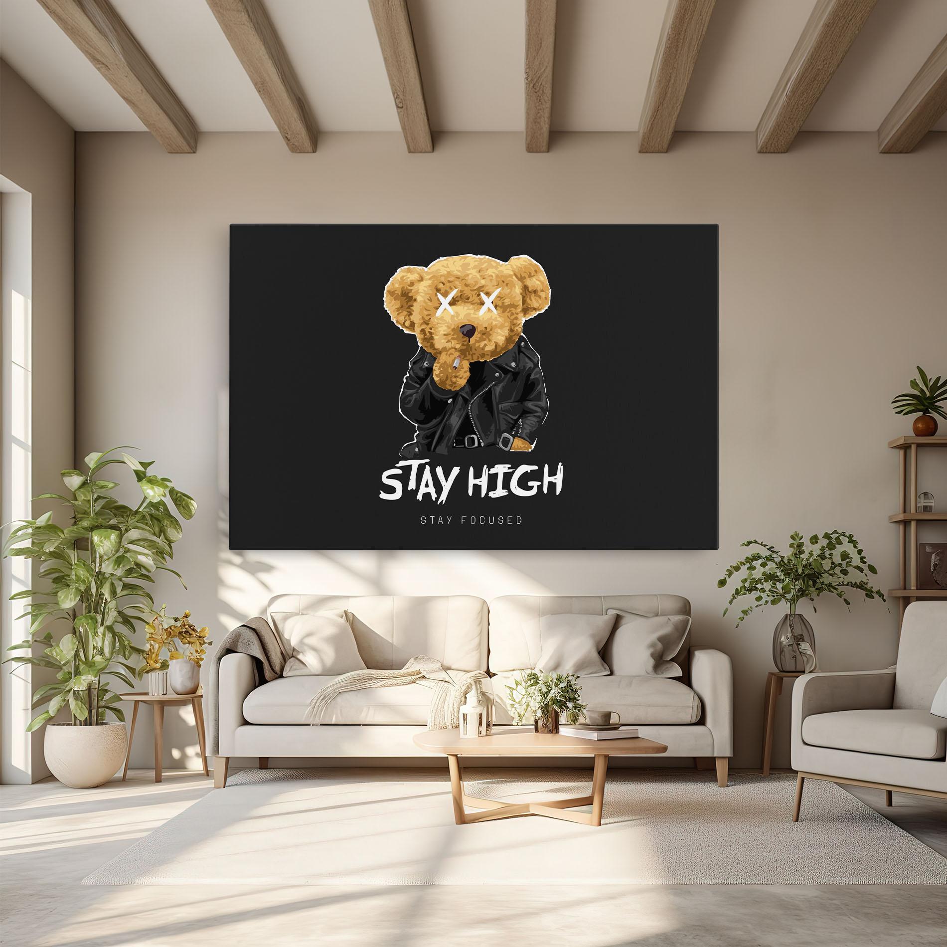 Obraz na Płótnie Stay Focused mockup 6