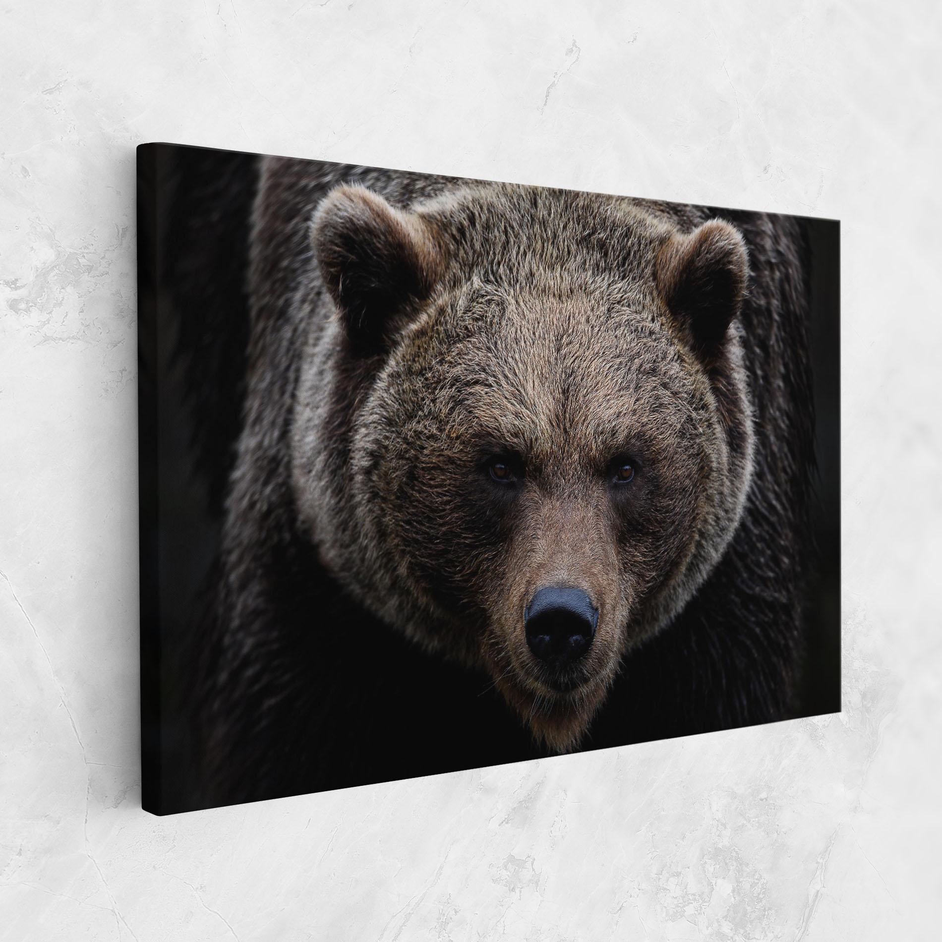 Obraz na Płótnie Brown Bear mockup 1