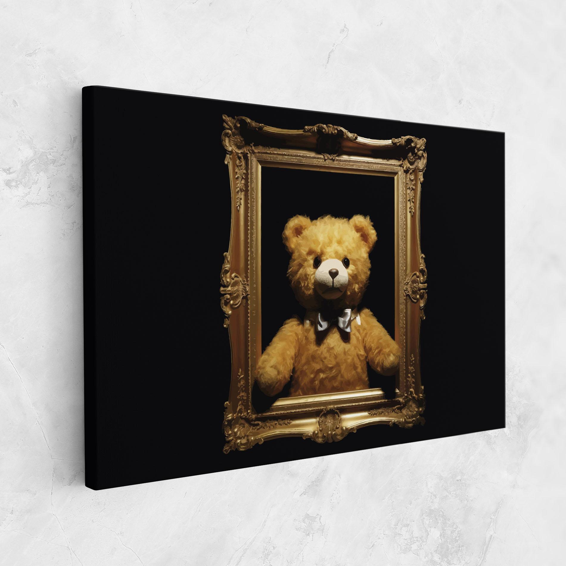 Obraz na Płótnie Frame Bear mockup 1