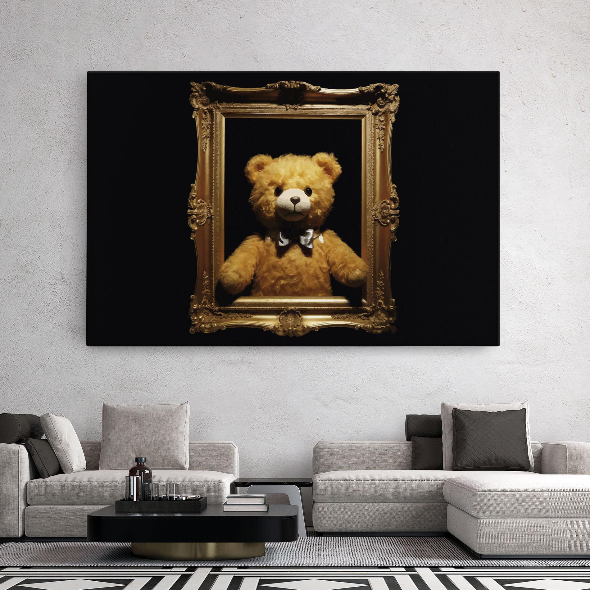 Obraz na Płótnie Frame Bear mockup 2