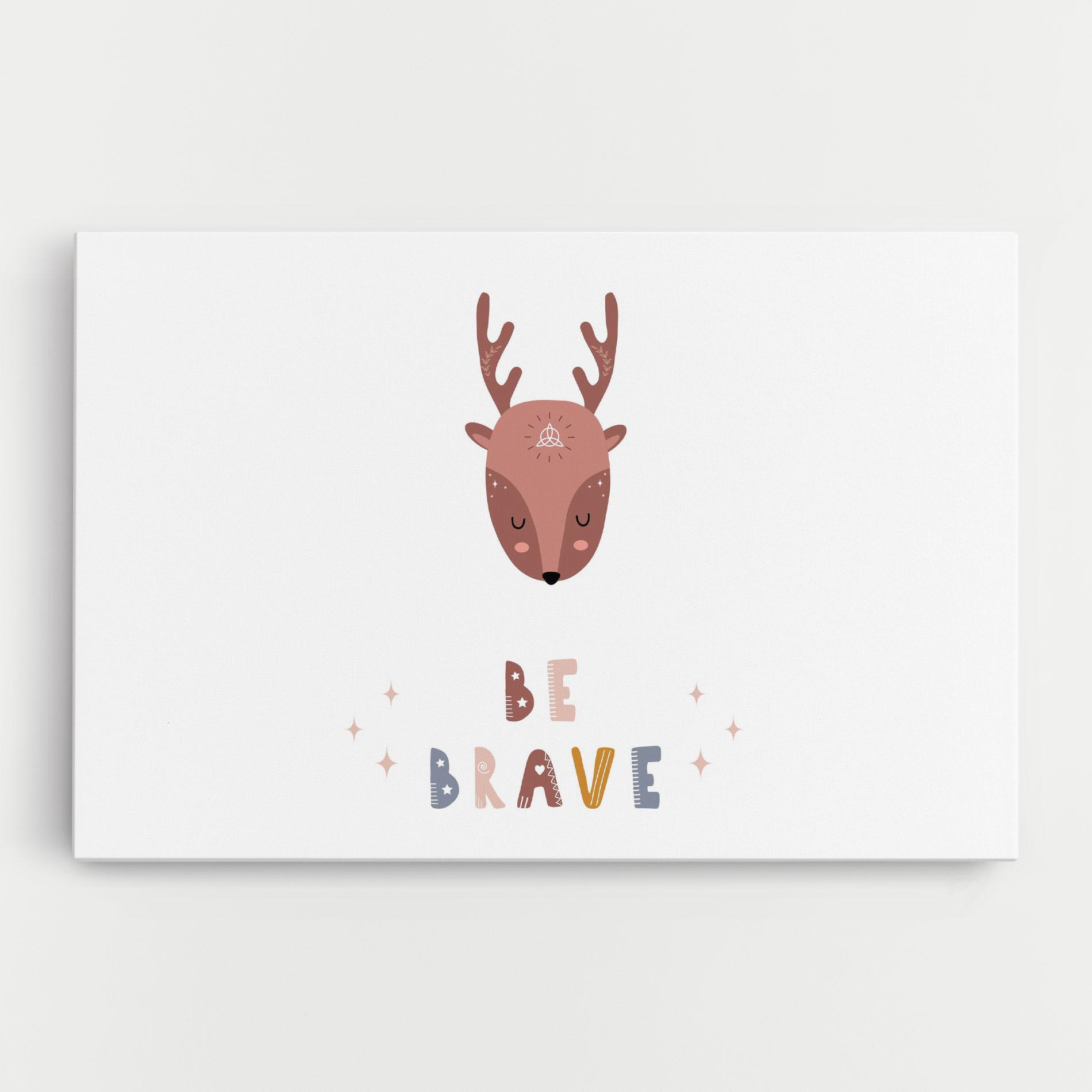 Obraz na Płótnie Brave Deer mockup 0