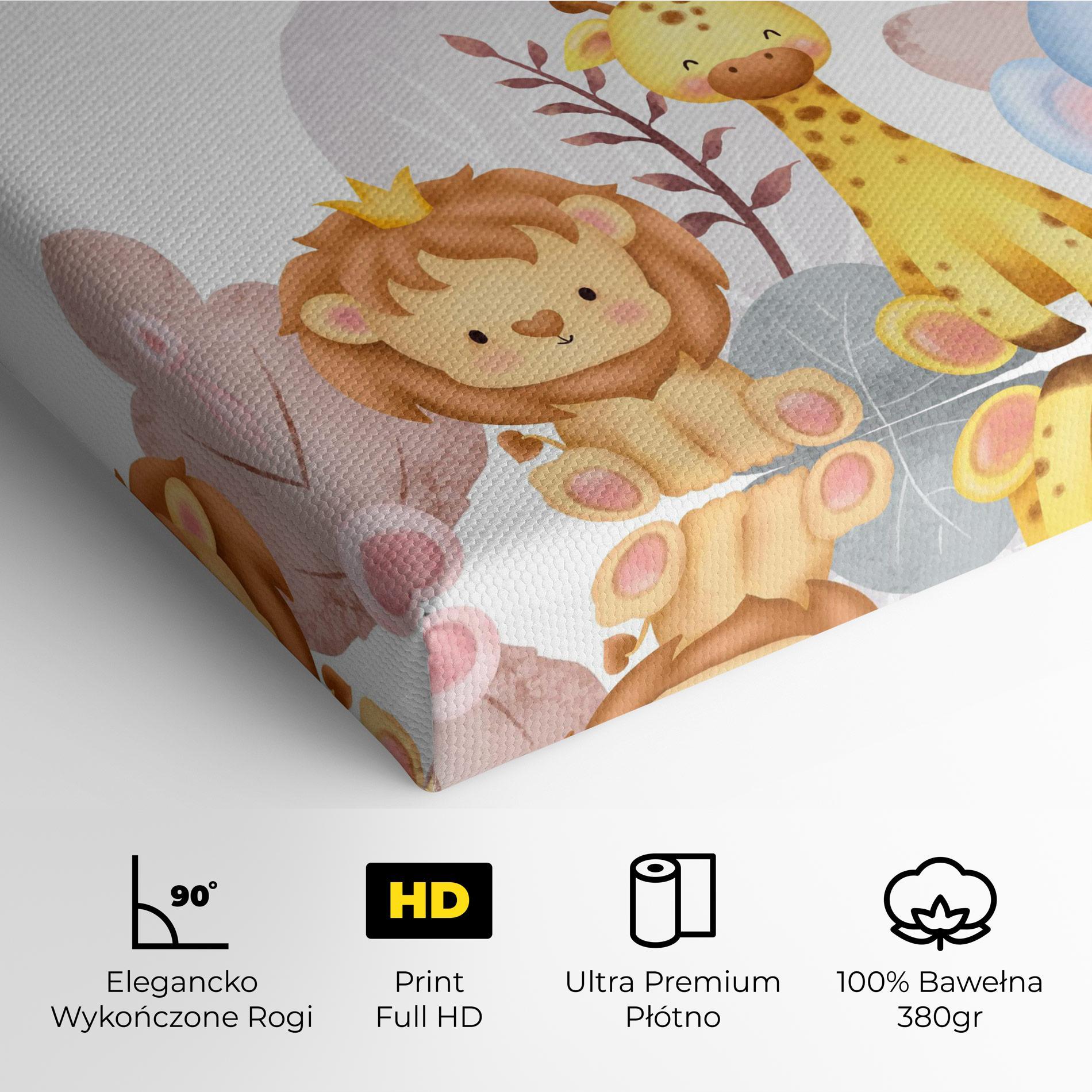 Obraz na Płótnie Baby Animals mockup 4