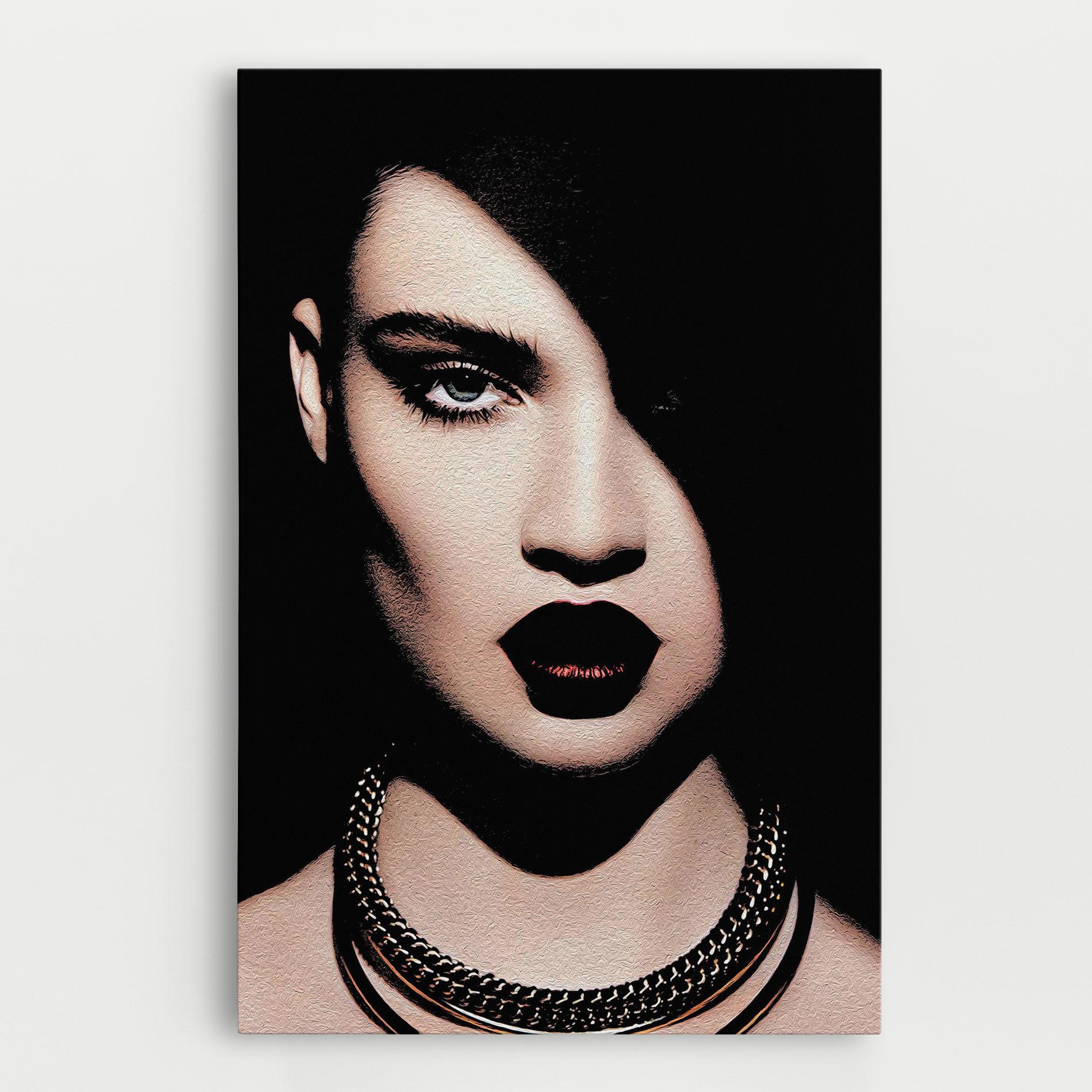 Obraz na Płótnie Gold Necklace mockup 0