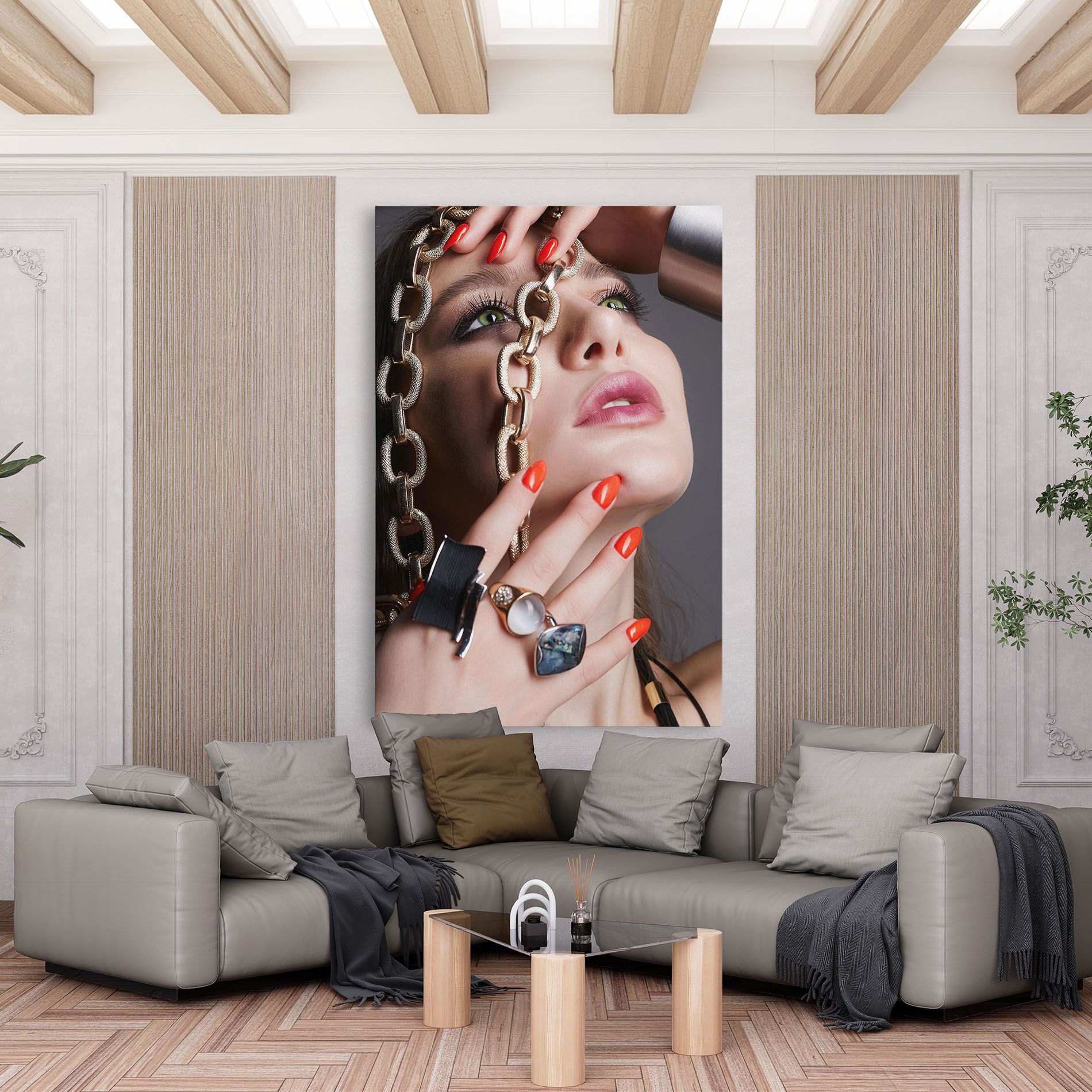 Big Chain Woman mockup 6