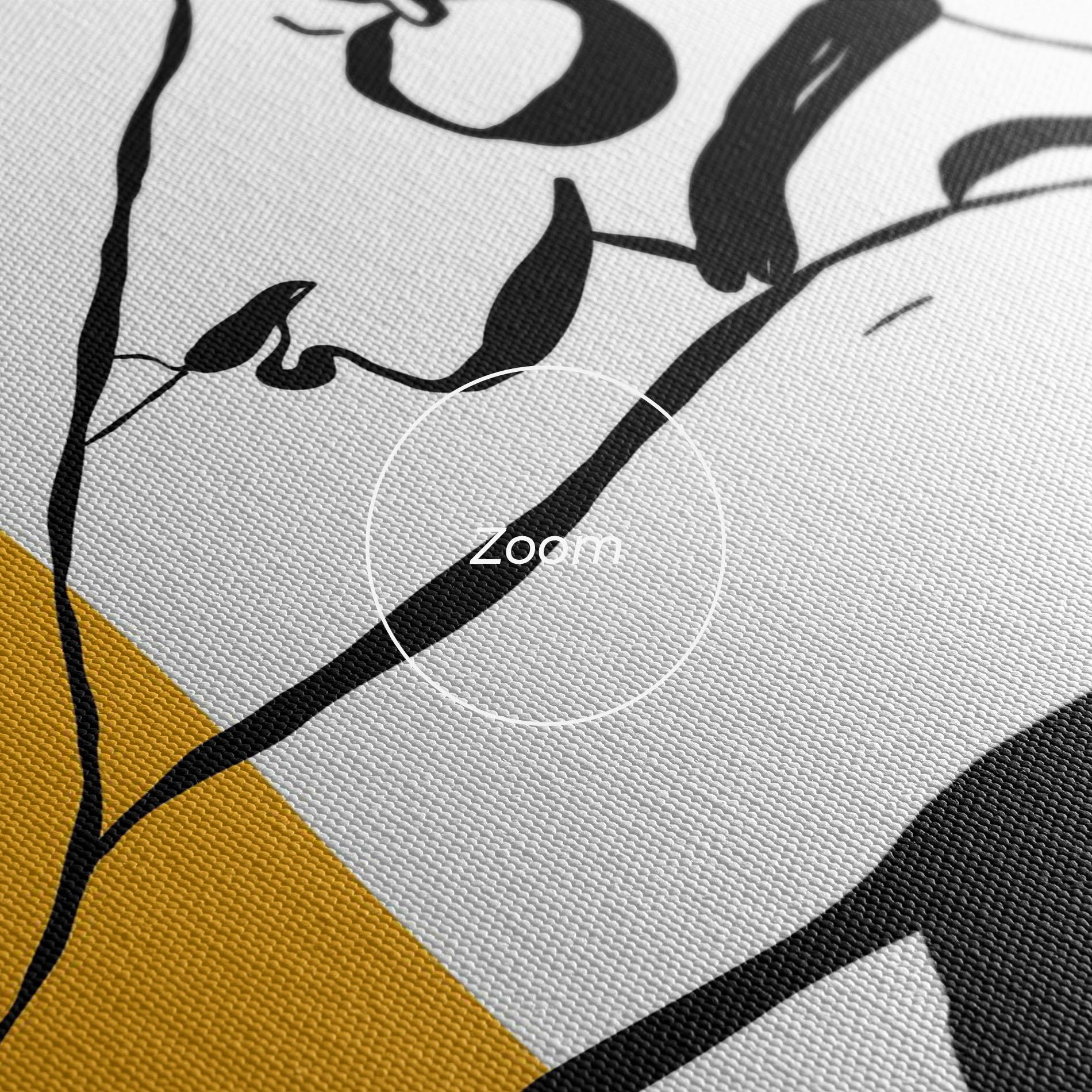 Obraz na Płótnie Big Earring mockup 3